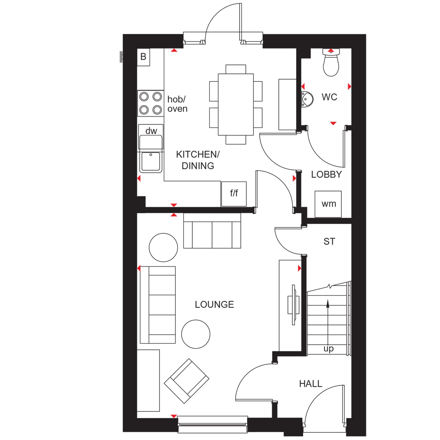 H932374, Arniston Place, Glenboig, Coatbridge floorplan