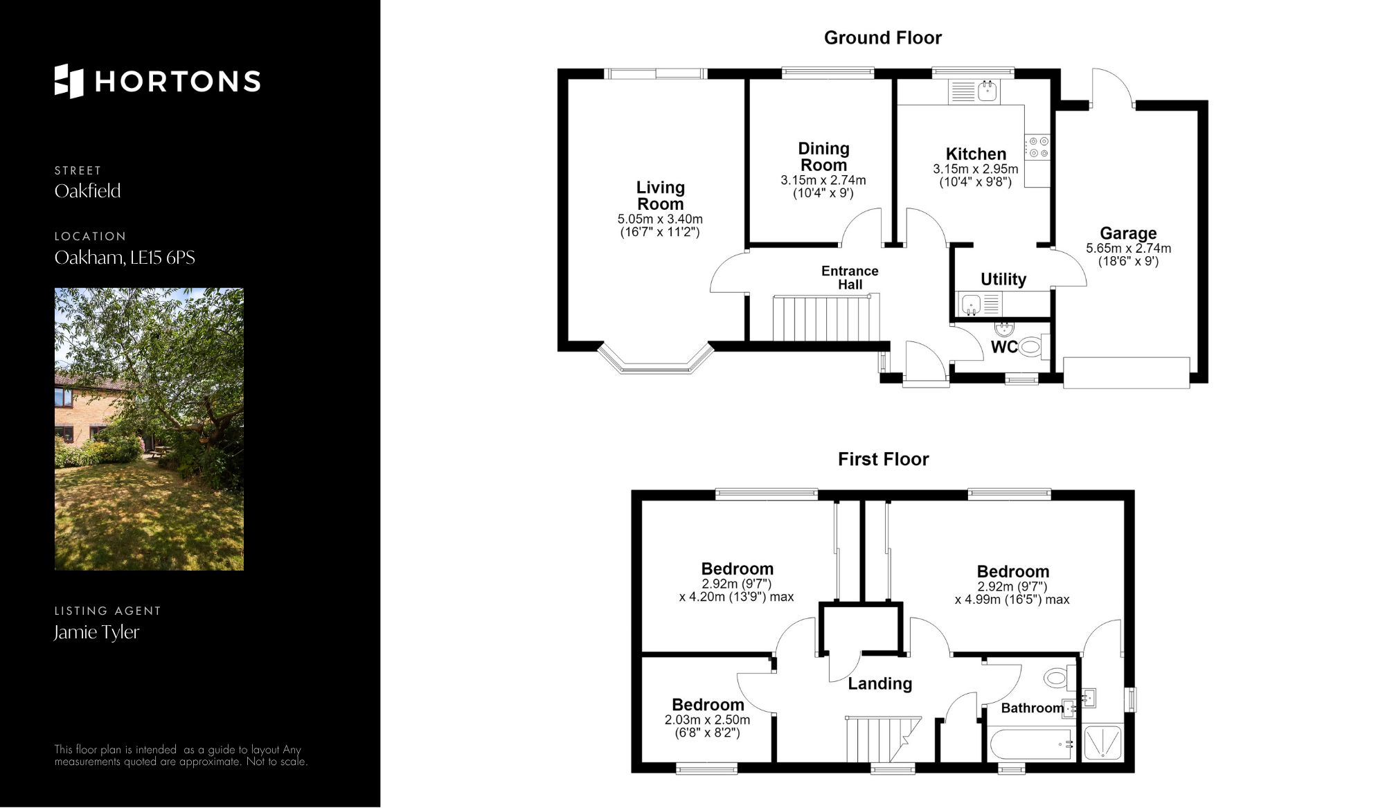1 Oakfield, Oakham floorplan