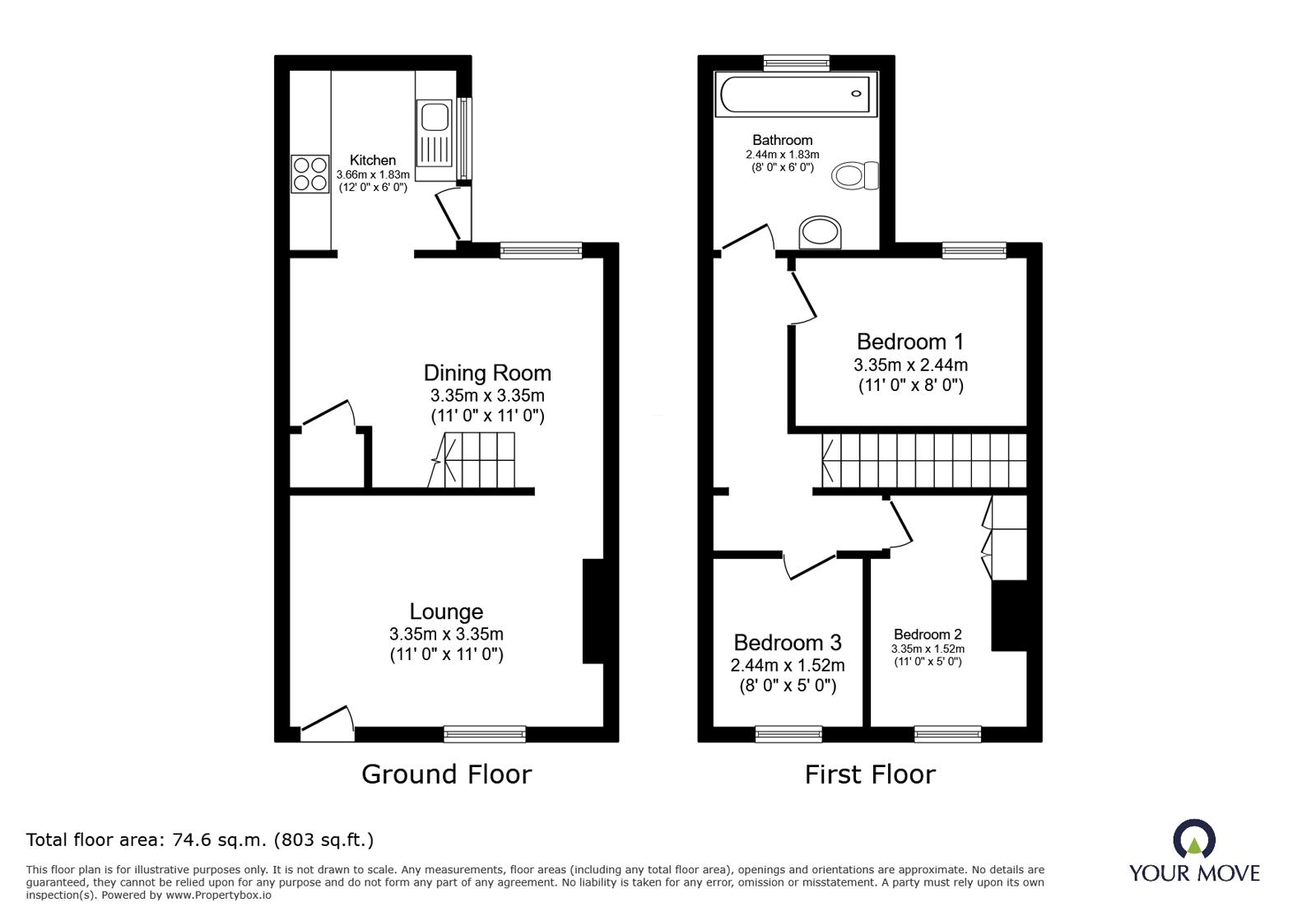 St. Michaels Street, Nottinghamshire floorplan