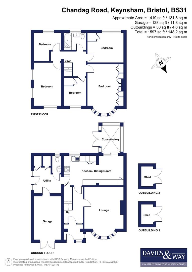 46, Chandag Road, Bristol floorplan