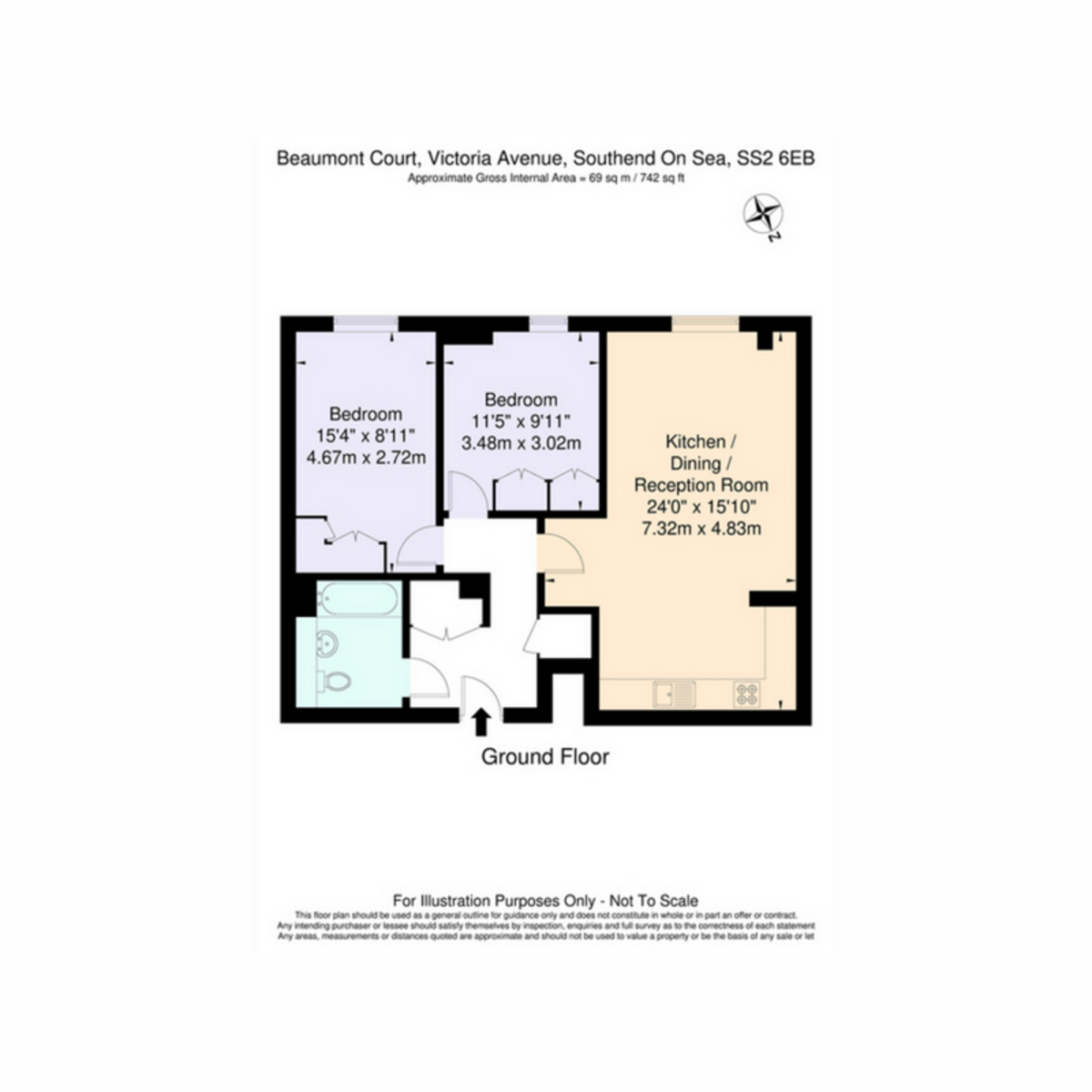 Victoria Avenue, Southend-on-sea floorplan