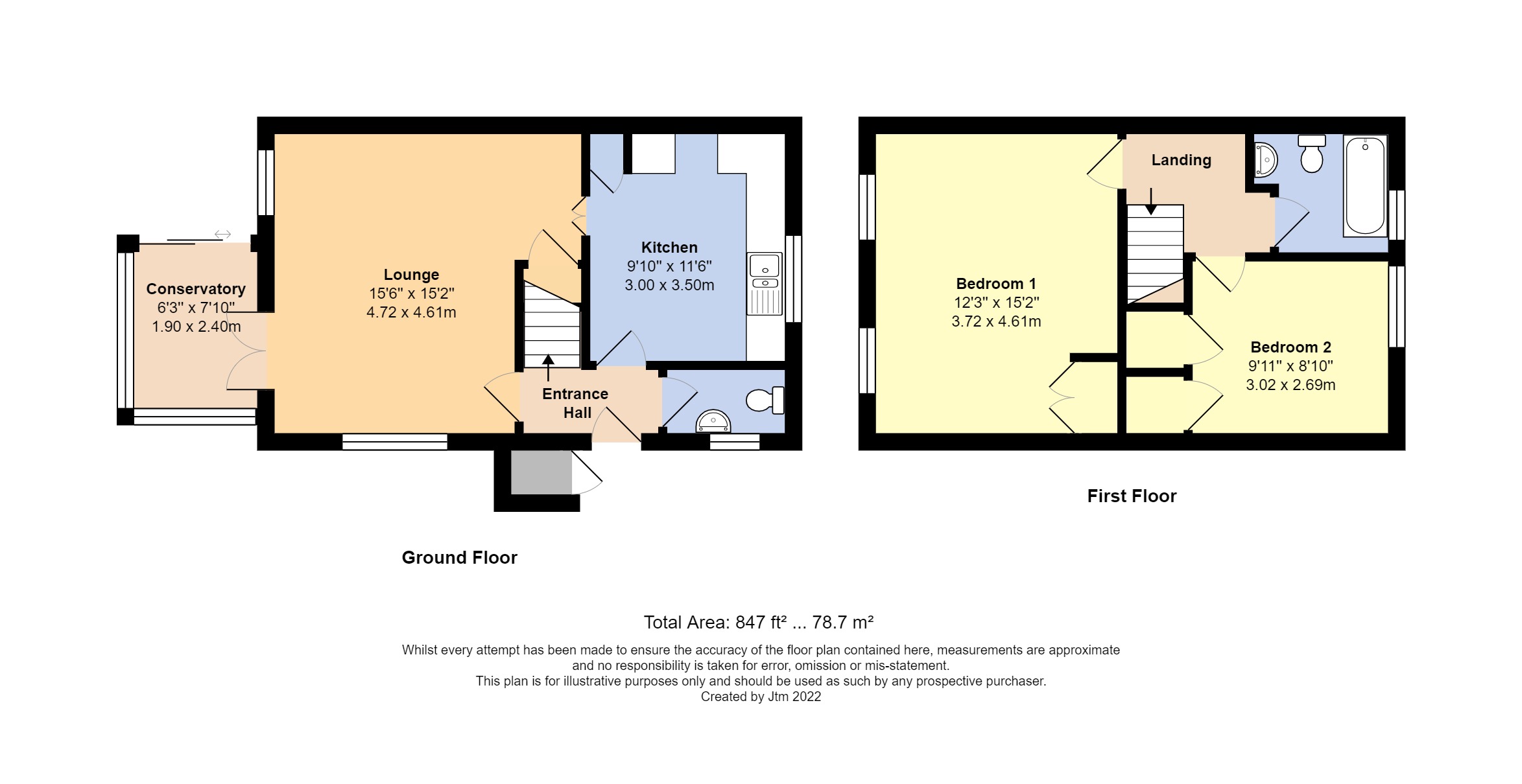 Church Road, Rustington, Littlehampton BN16, 2 bedroom end terrace