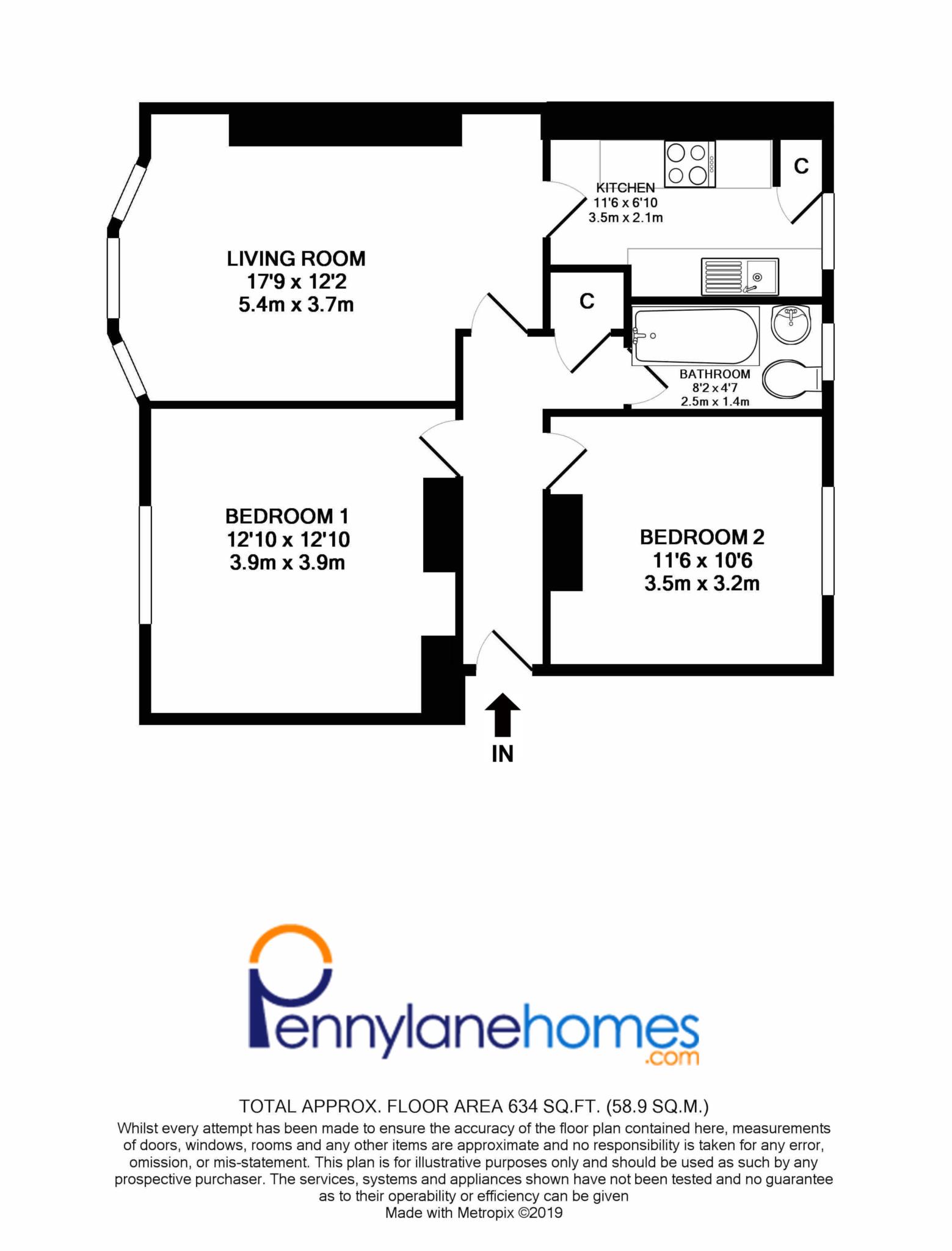 2 Bedrooms Flat for sale in Laighcartside Street, Johnstone PA5