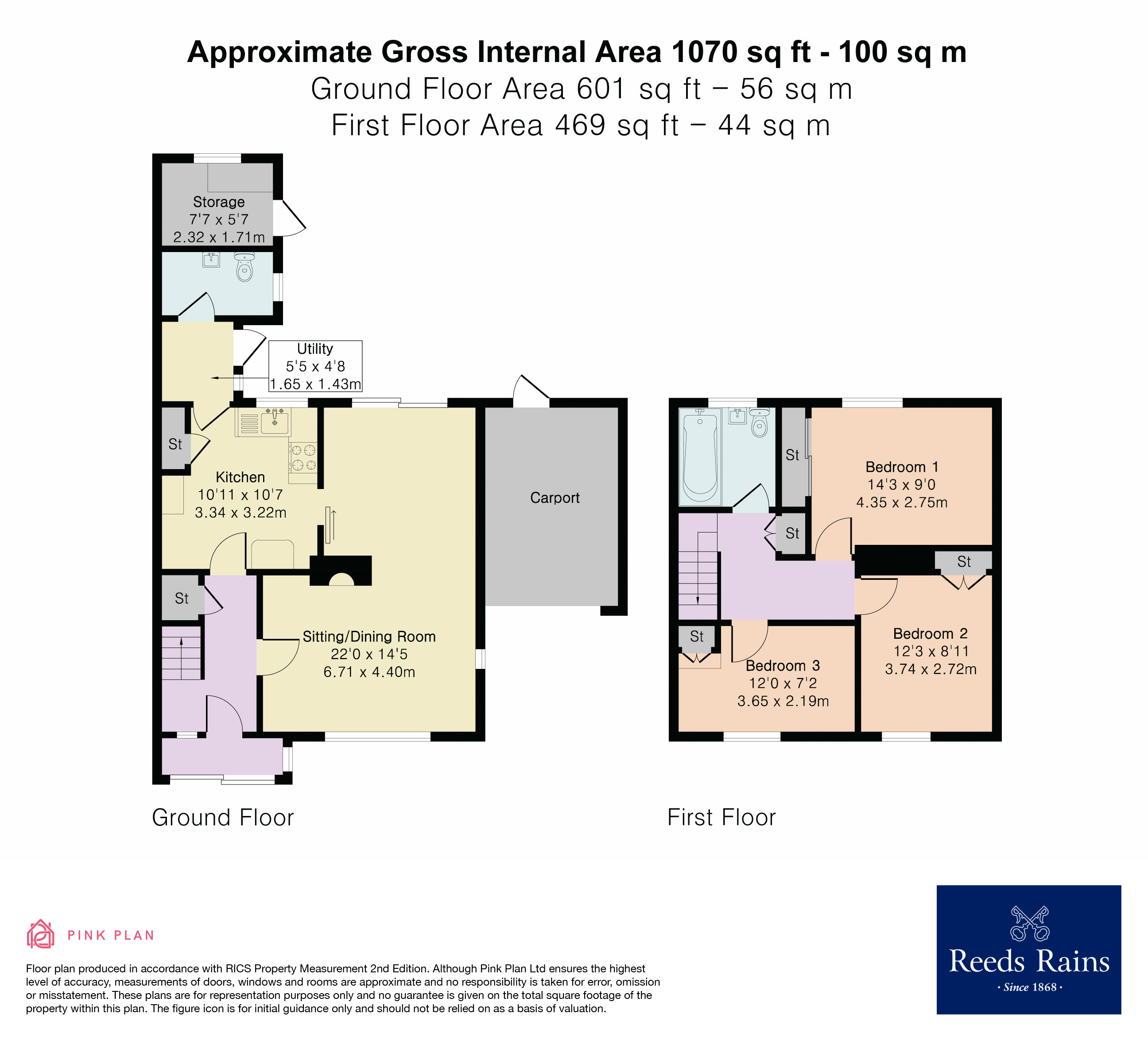 119, Whitemoor Road, Warwickshire floorplan