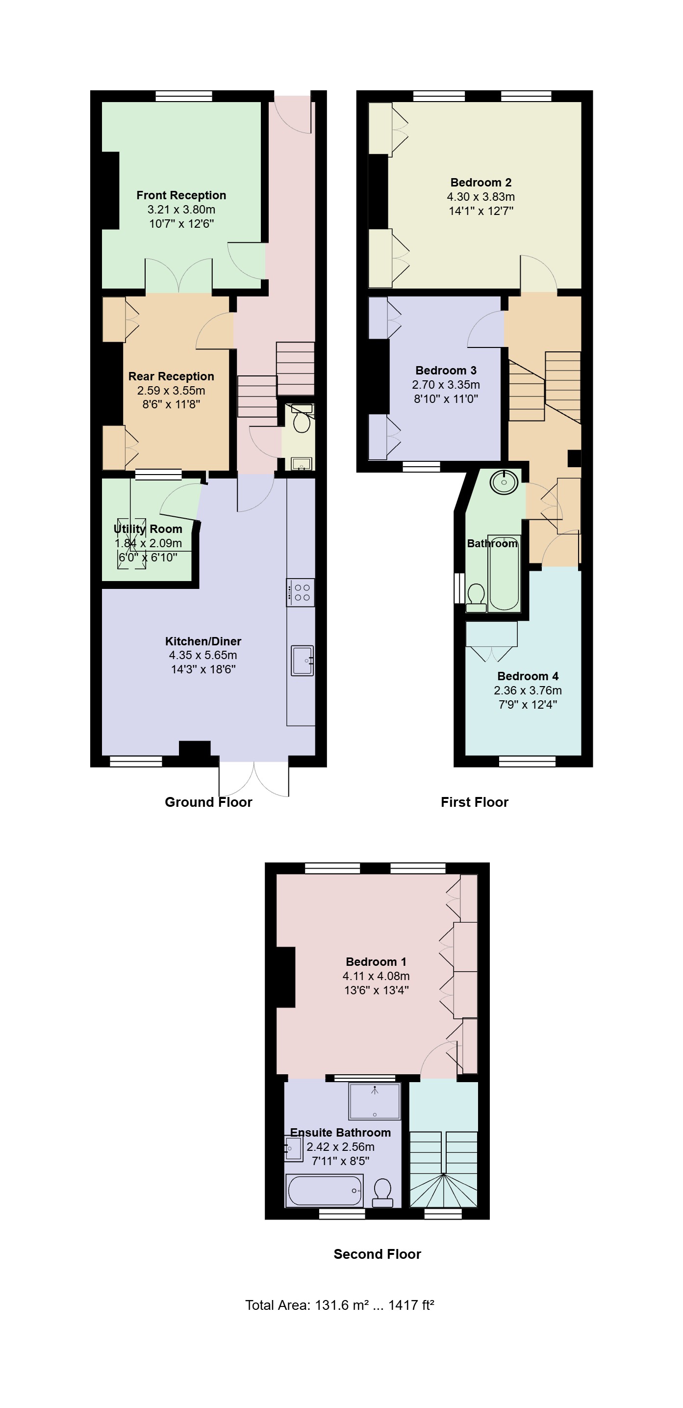 18, Spencer Rise, Dartmouth Park, London floorplan