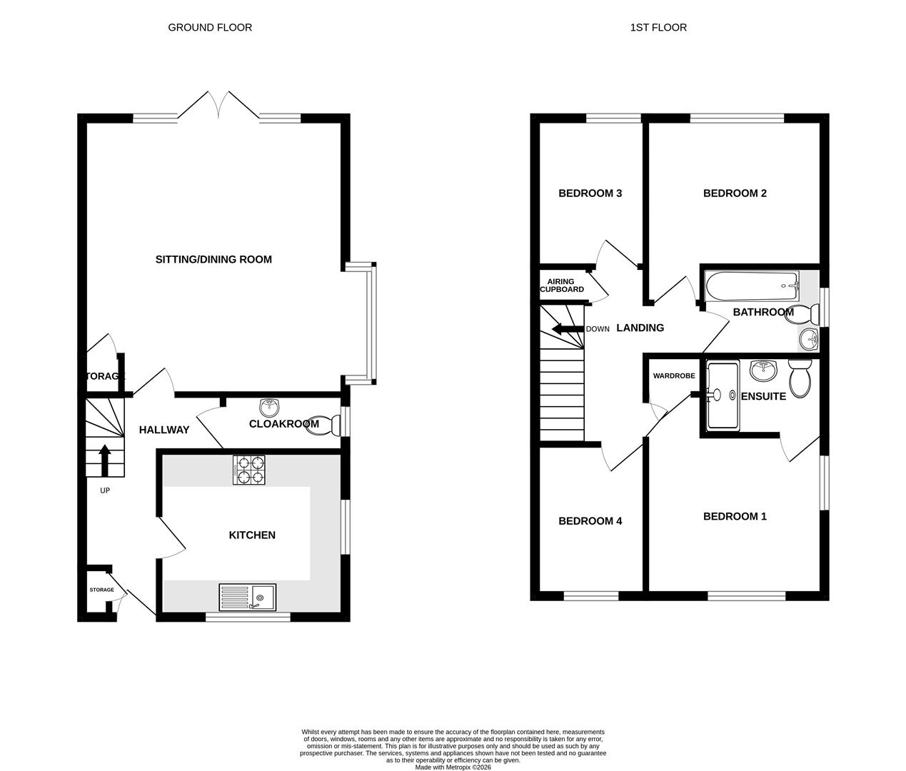 13, Victoria Close, King's Lynn floorplan