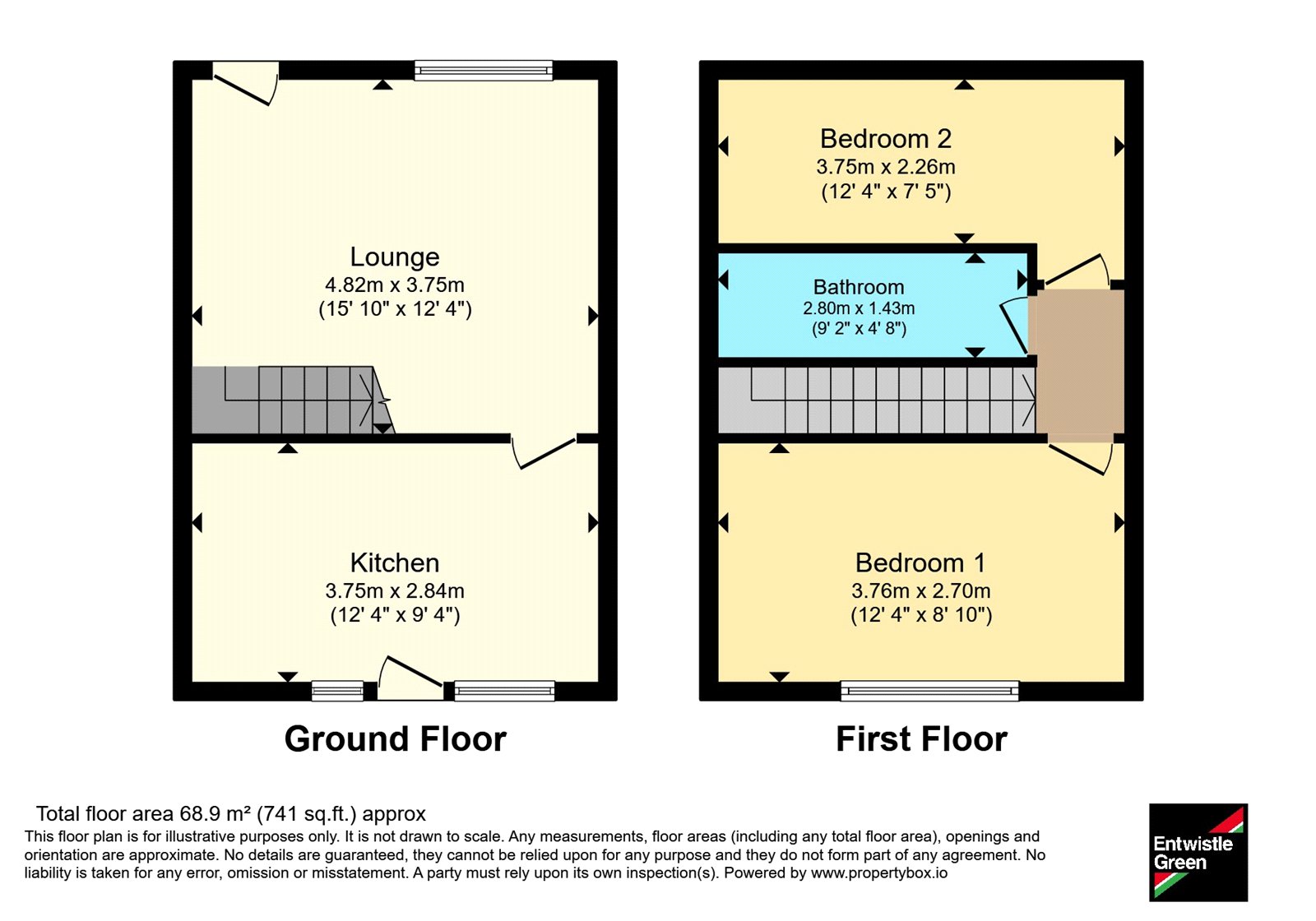 7, Barneston Road, Cheshire floorplan