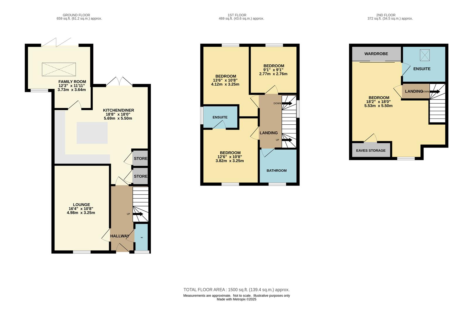 6, St. Georges Way, Handforth floorplan