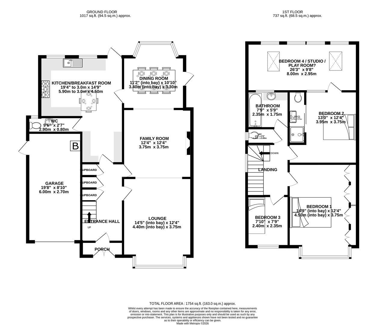 St. Margarets Street, Rochester floorplan