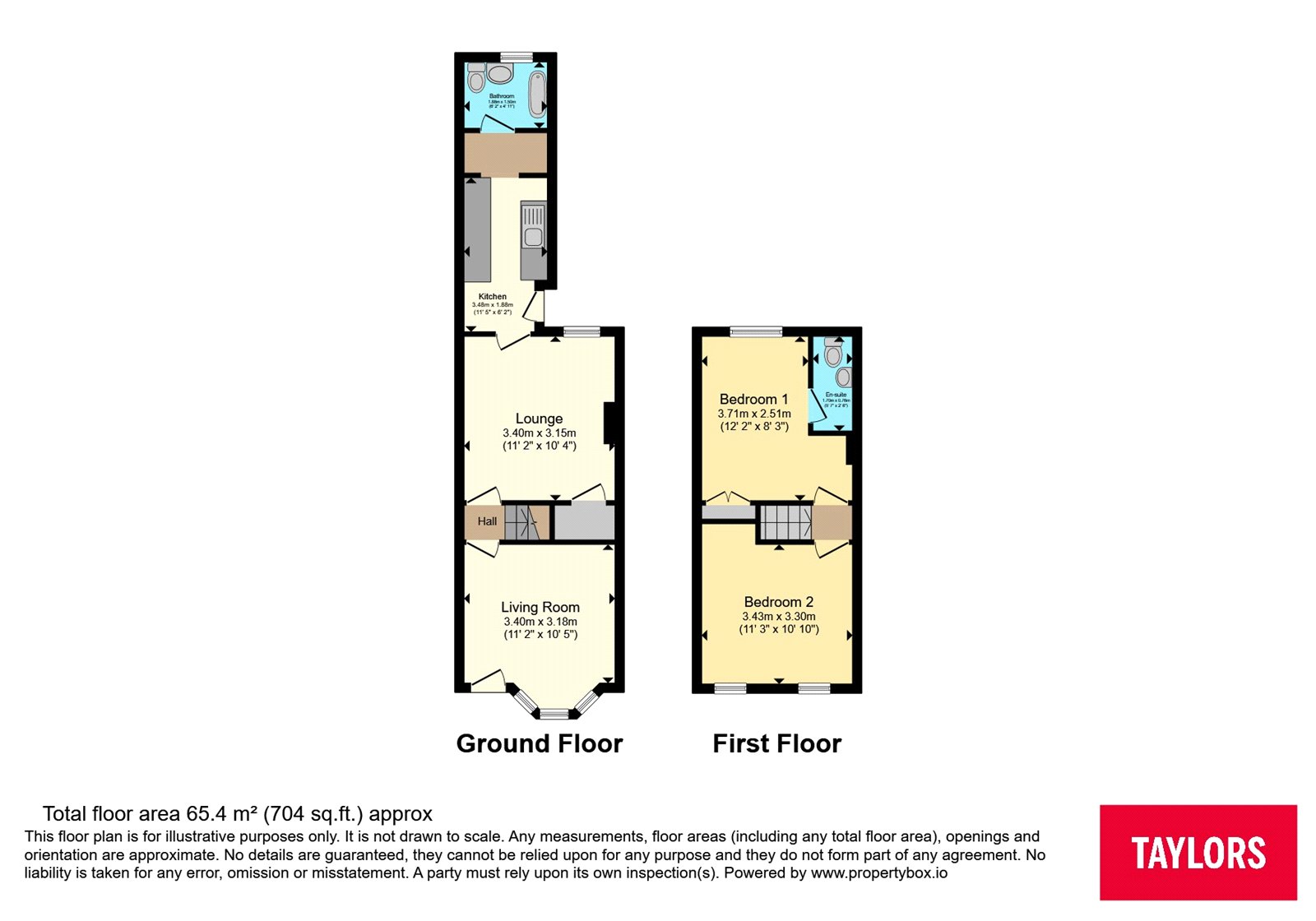 133, Victoria Street, Bedfordshire floorplan