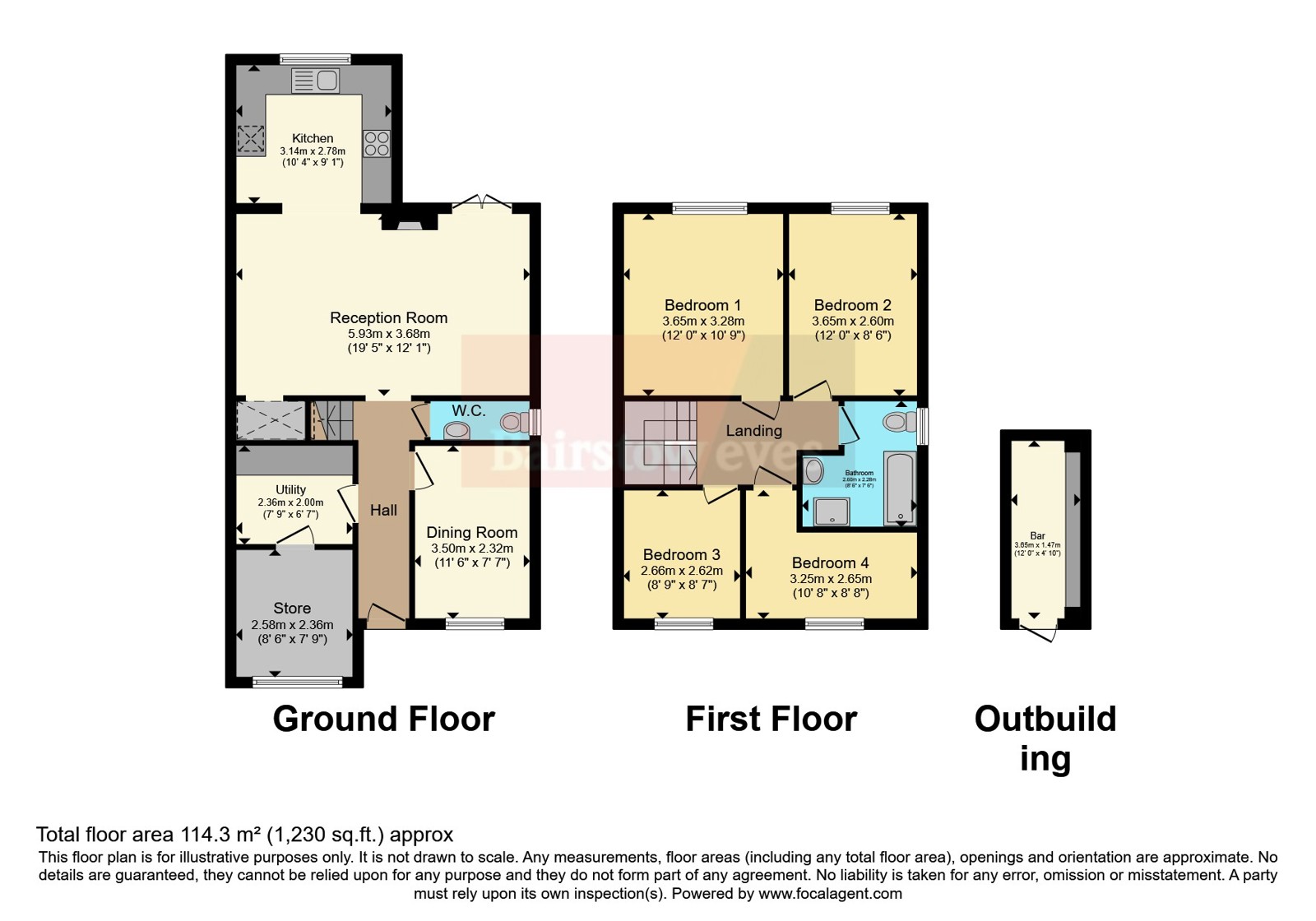 21a, Sutton Court Drive, Essex floorplan