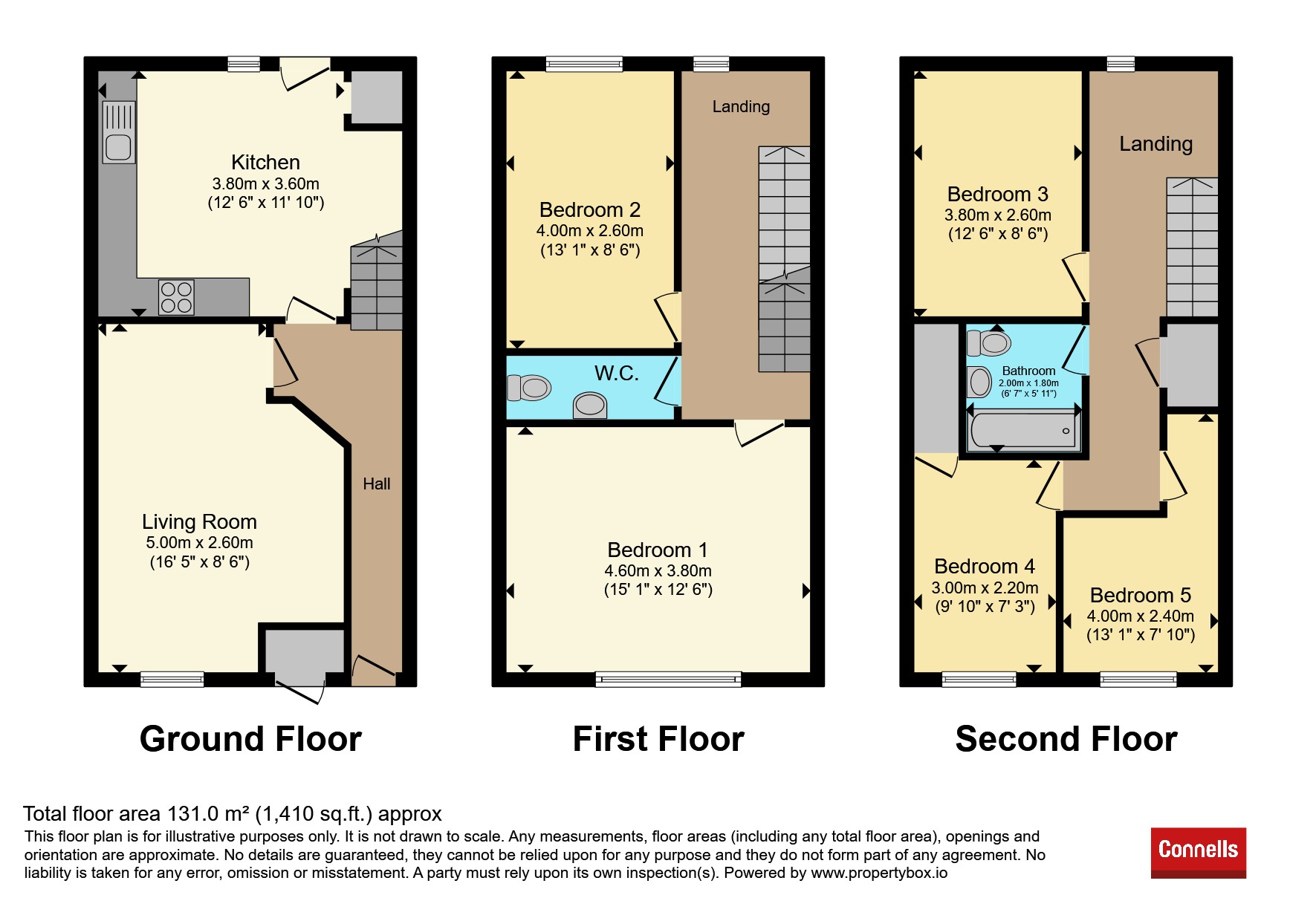 202, Langland Road, Milton Keynes floorplan