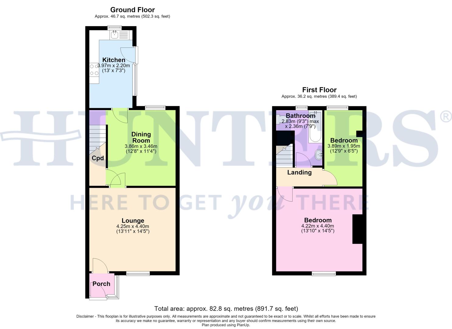 79, Jubilee Road, Manchester floorplan