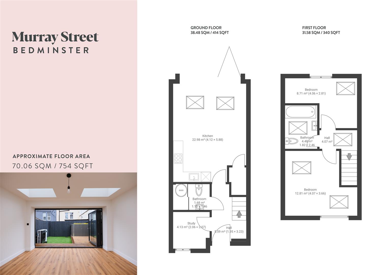 13, Murray Street, Bristol floorplan