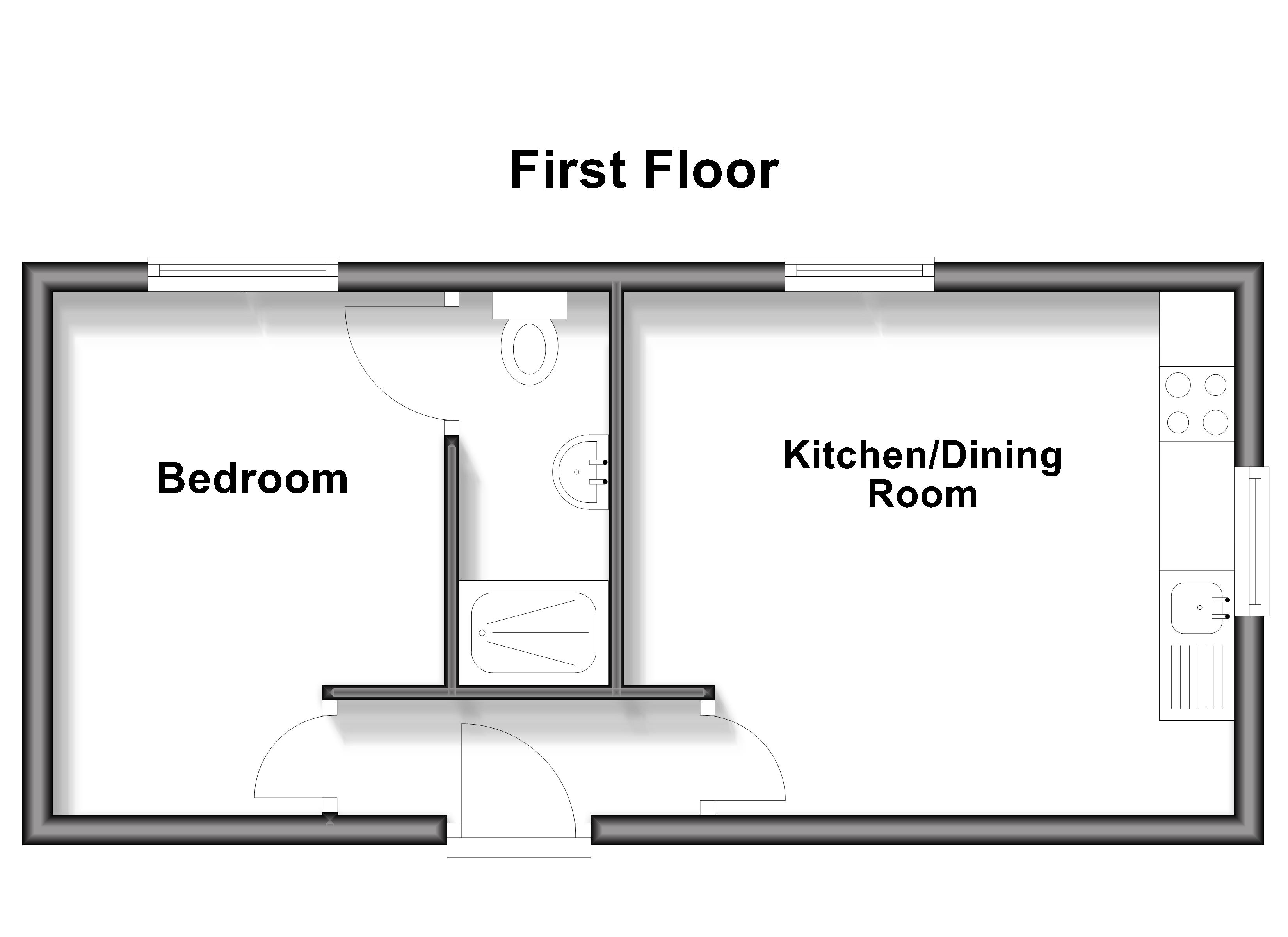 Flat 2, Rathbond House, 31, High Street, Staplehurst floorplan