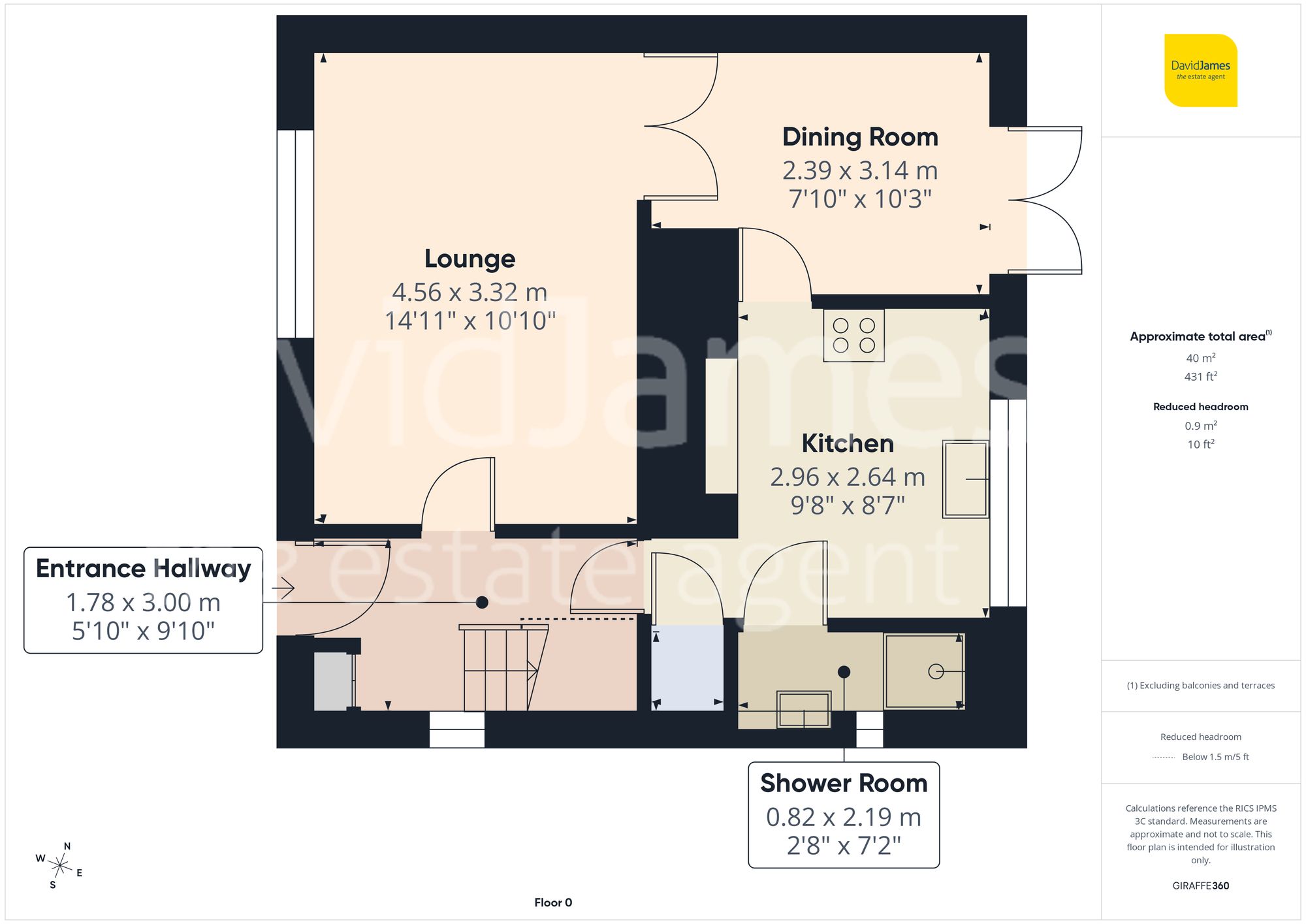 31 Southfield Road, Nottingham floorplan