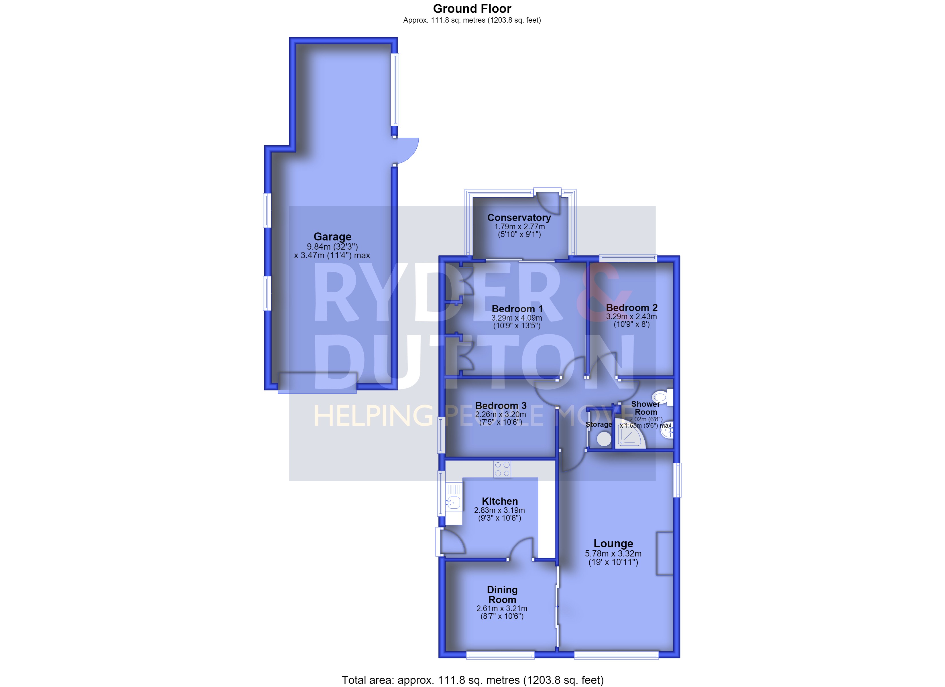 5, Bankside Close, Rossendale floorplan