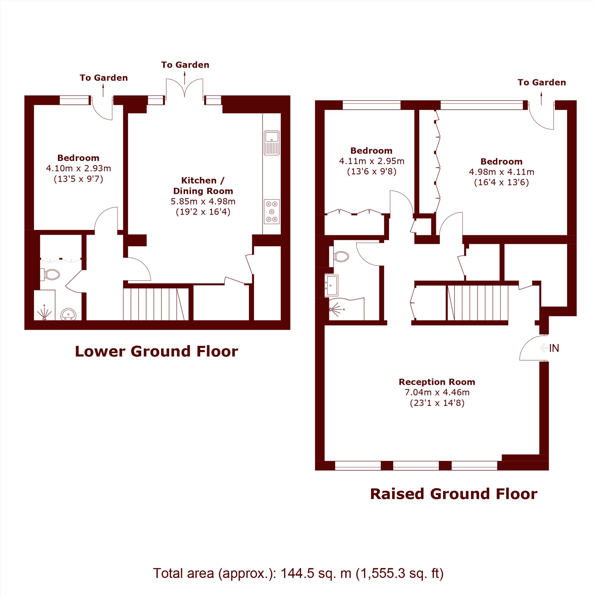 53, Cleaver Square, London floorplan