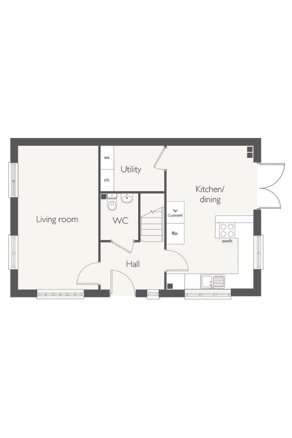 161, Higham Lane, Nuneaton floorplan
