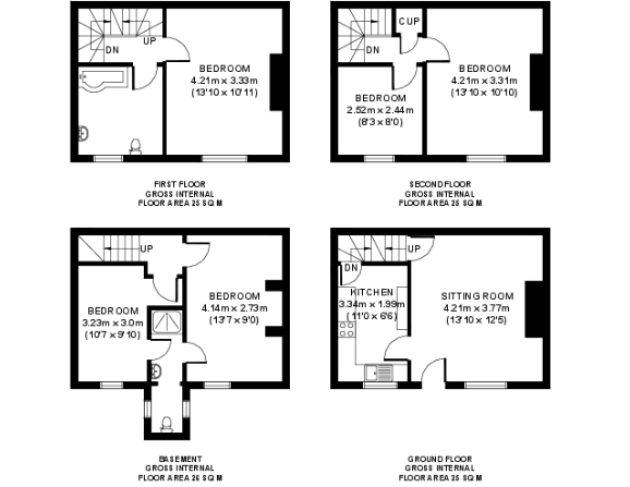 23, Church Street, Leeds floorplan