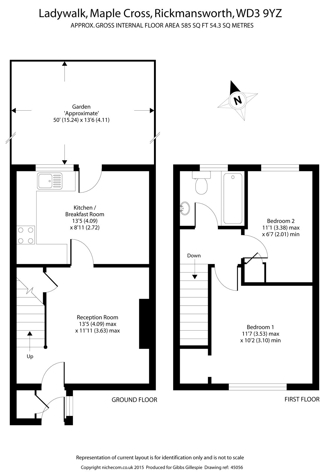8, Ladywalk, Hertfordshire floorplan