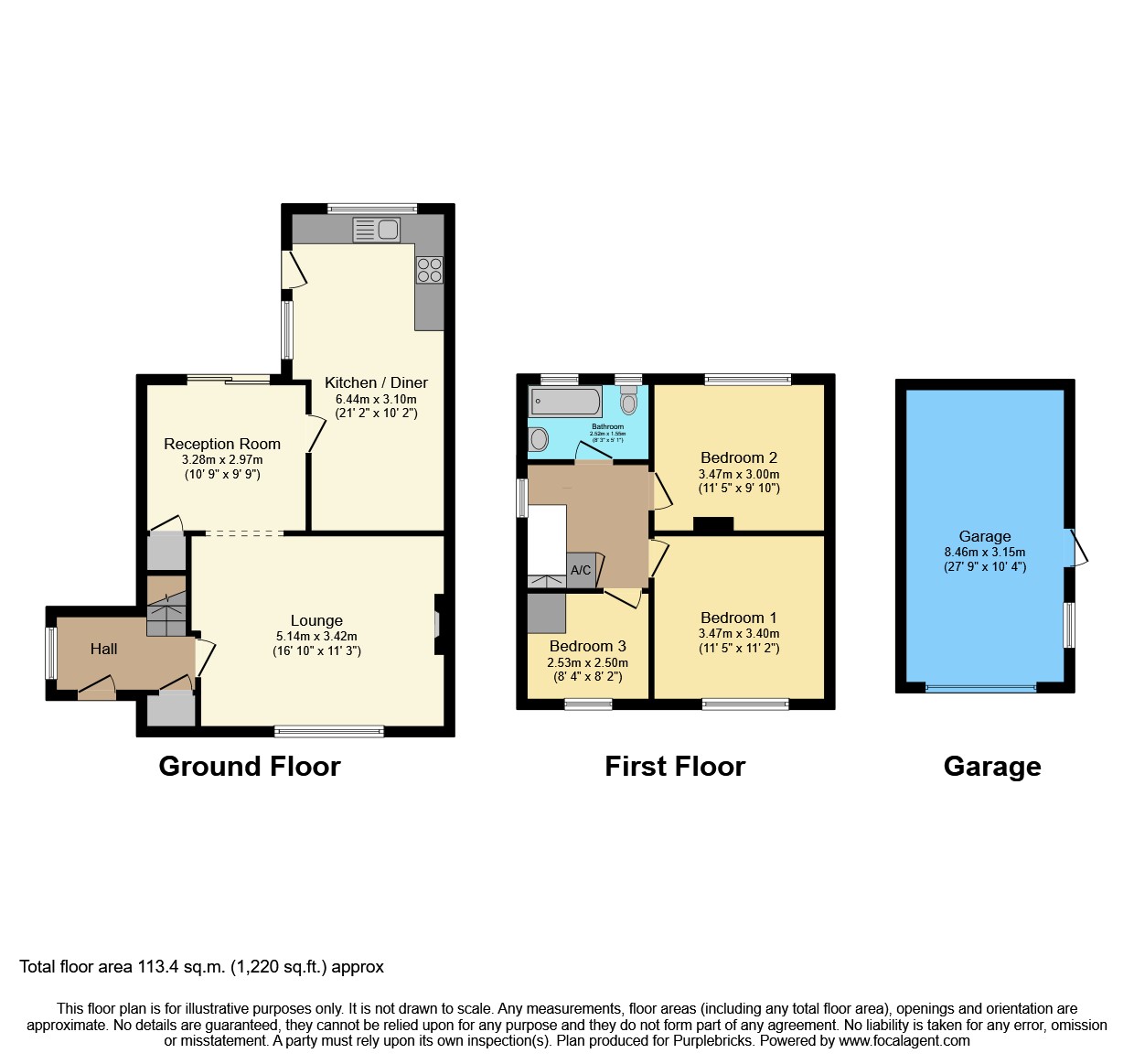 89, Dore Avenue, North Hykeham, Lincoln floorplan