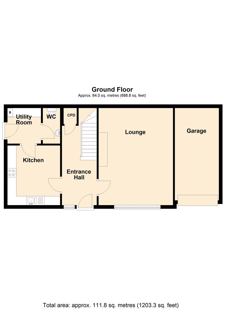 3 Boynton Court, Station Road, Goole floorplan