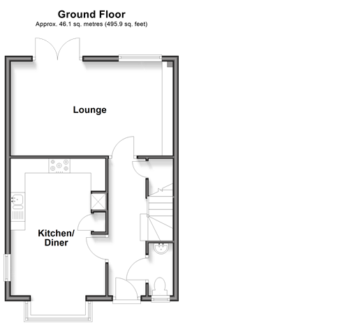 Honeysuckle Way Coxheath, Maidstone floorplan