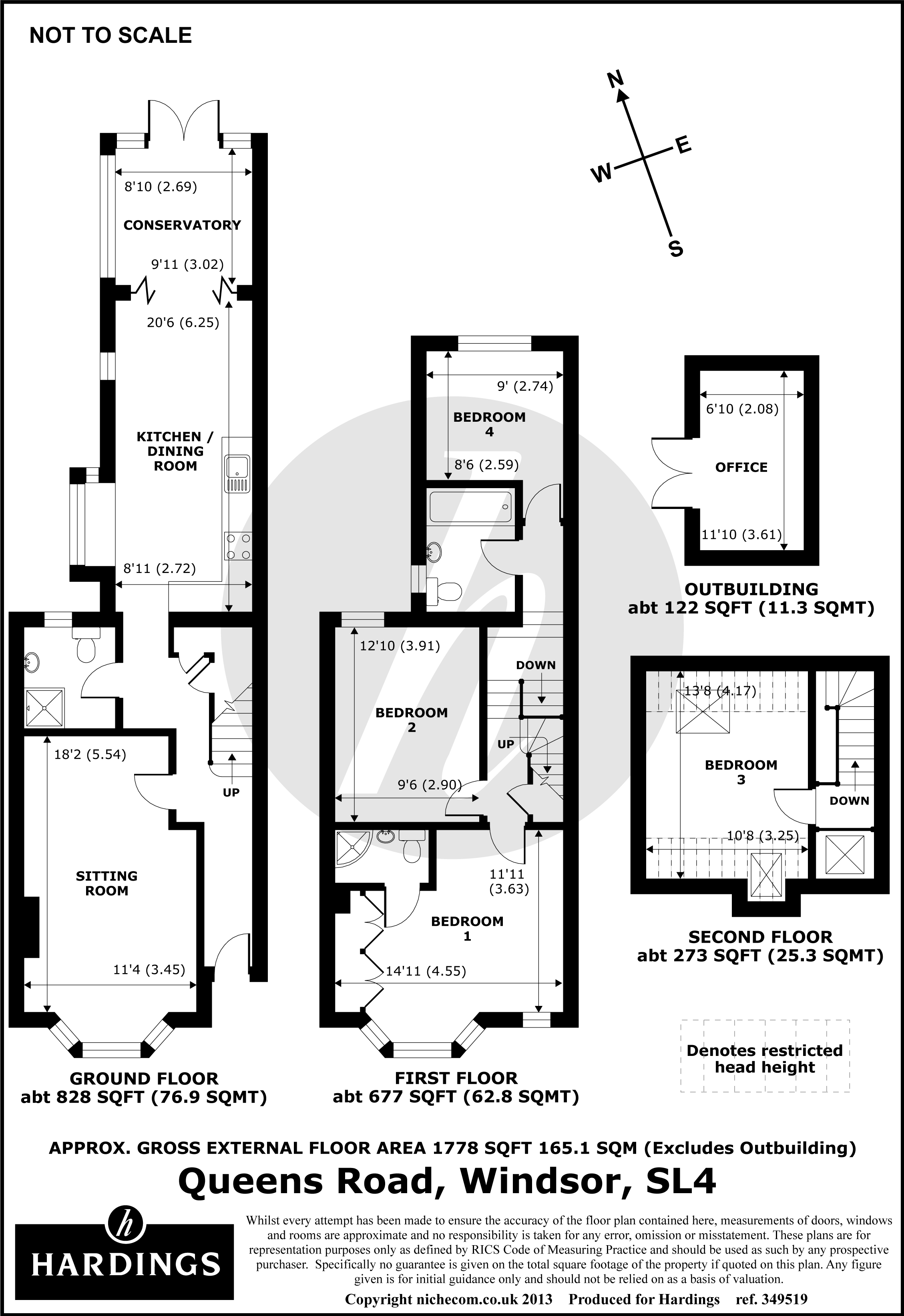 4 Bedrooms Terraced house to rent in Queens Road, Windsor, Berkshire SL4