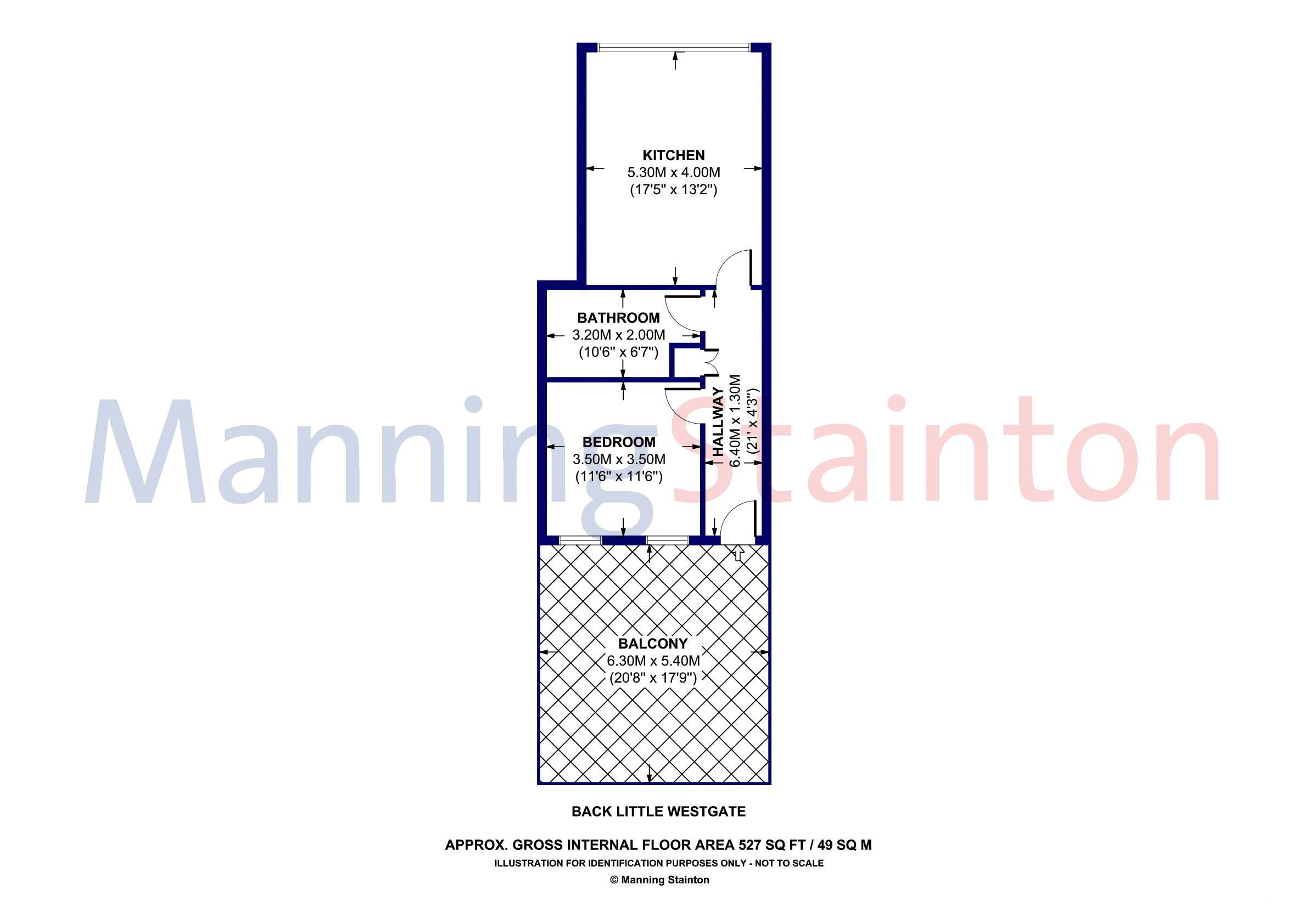 1 Bedrooms Flat to rent in Apartment 1, Back Little Westgate, Wakefield WF1