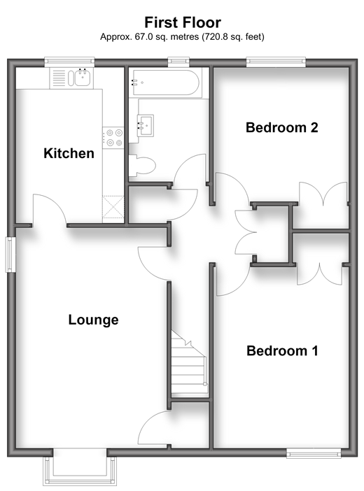 Meon Close, Waterlooville floorplan