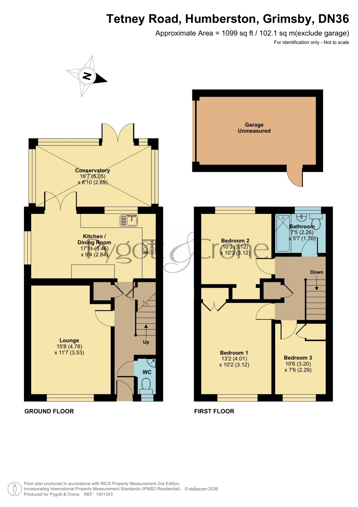 18, Tetney Road, Grimsby floorplan