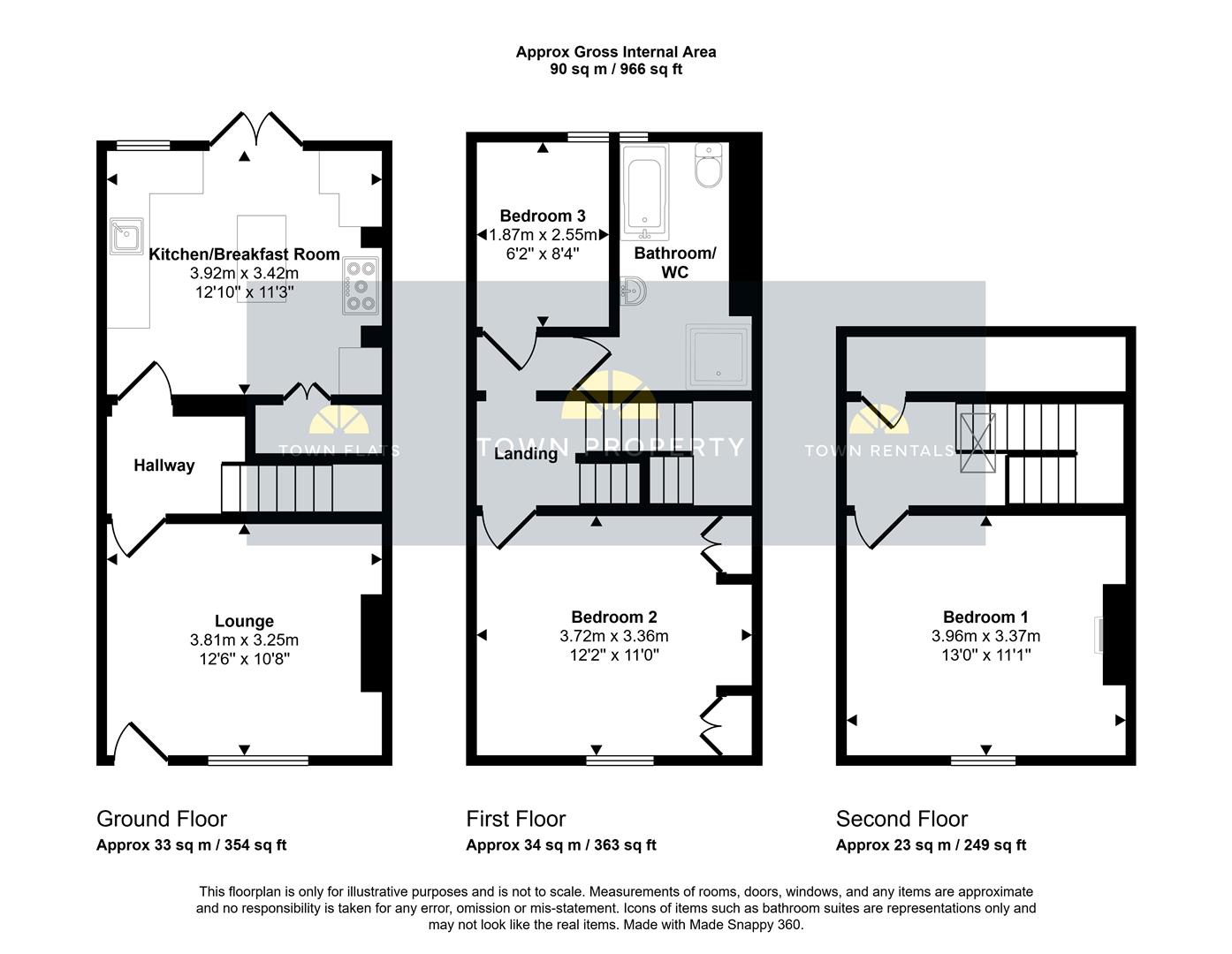 63, Church Street, Eastbourne floorplan