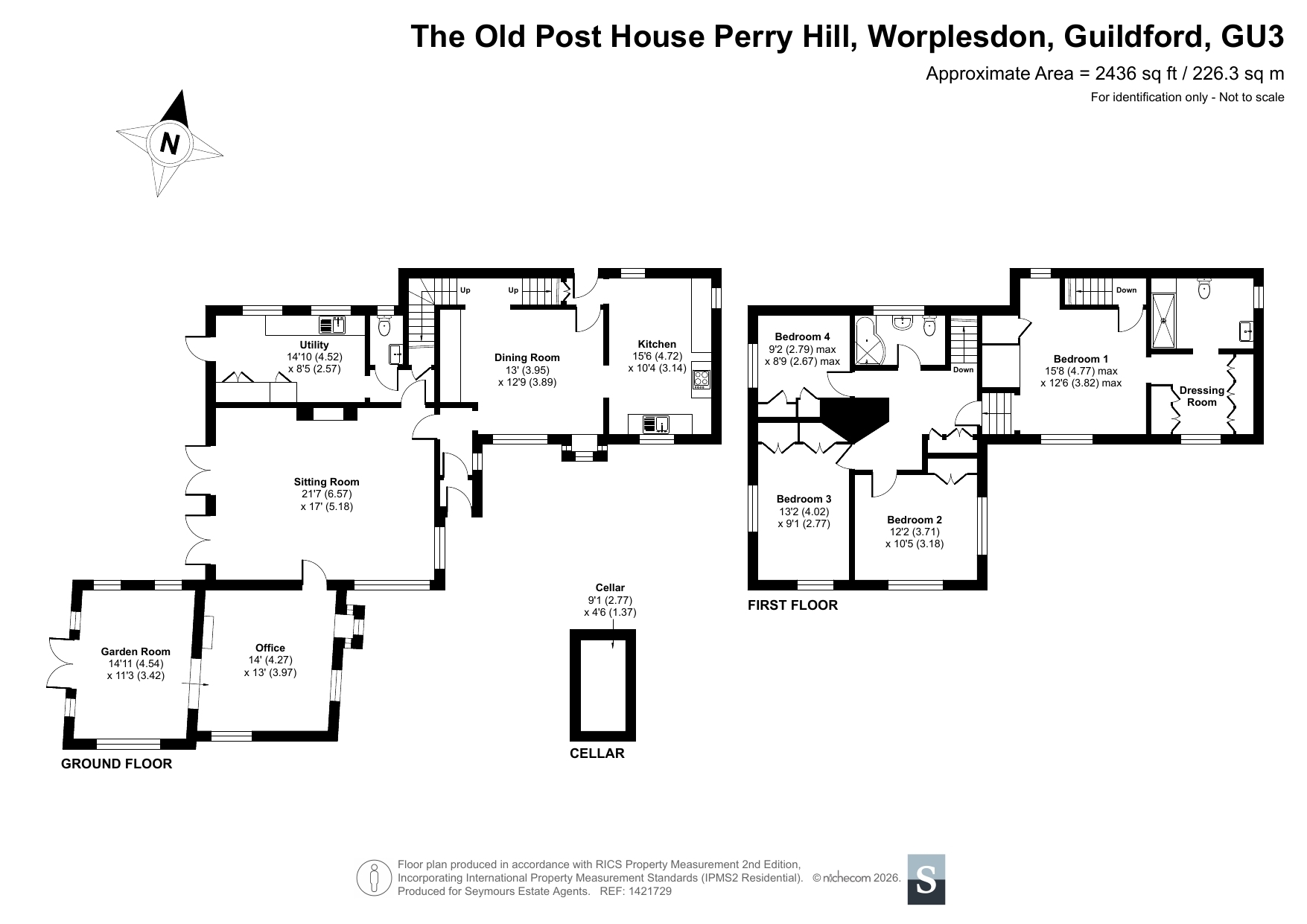 The Old Post House,, Perry Hill, Guildford floorplan