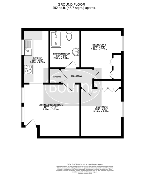 Flat 30, St. Peters Court,, Hylton Road, Petersfield floorplan