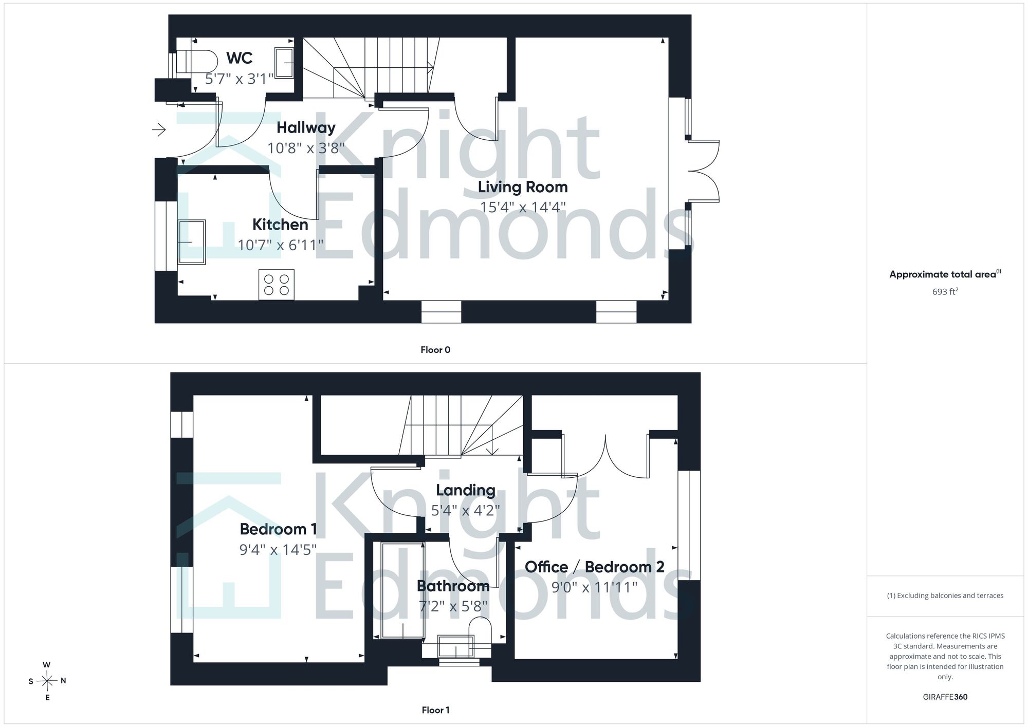 7 Ellis Field, Maidstone floorplan