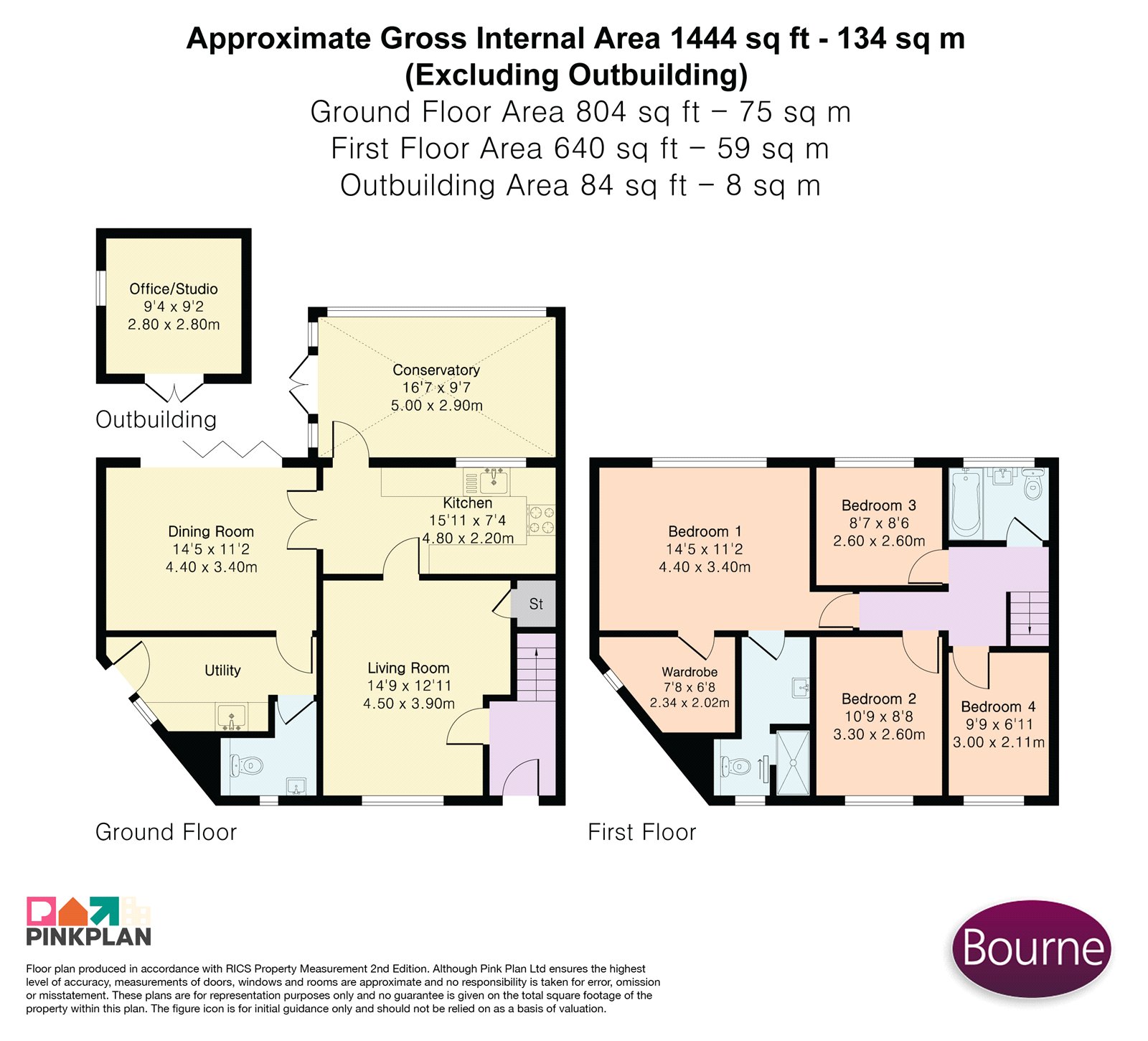 14, Greenvale Road, Woking floorplan