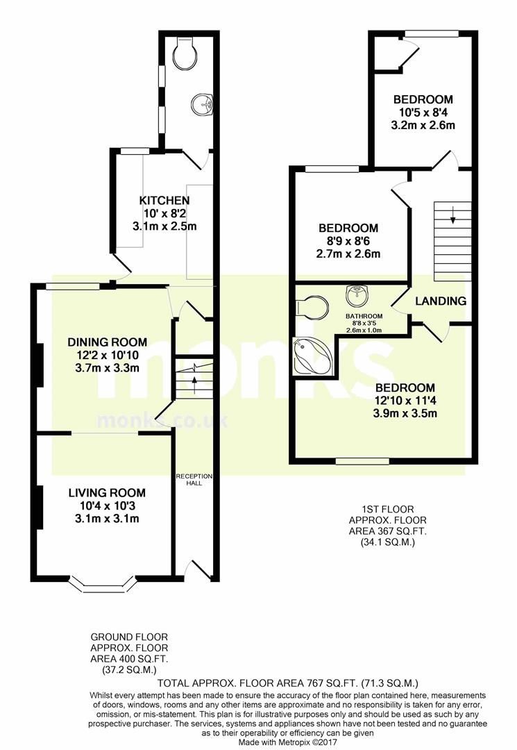 3 Bedrooms Terraced house to rent in Mill Street, Wem, Shropshire SY4