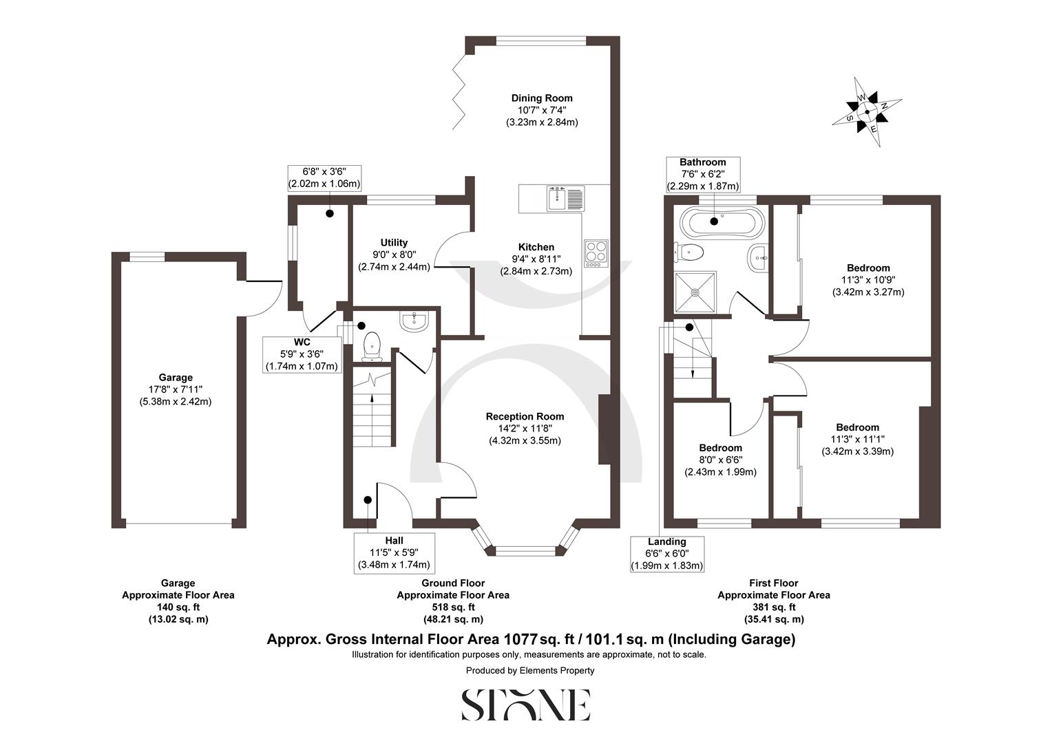 8, Reeve Road, Reigate floorplan