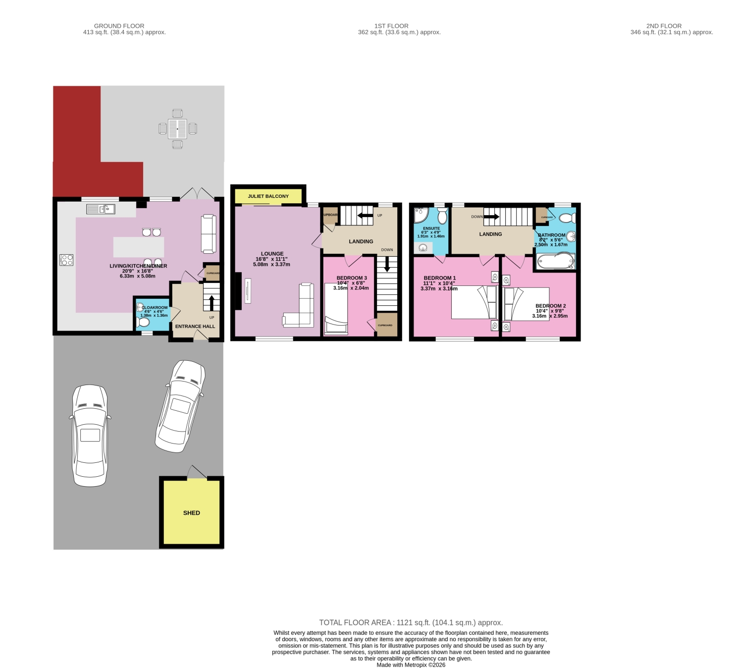 6, Gillyon Close, Beverley floorplan