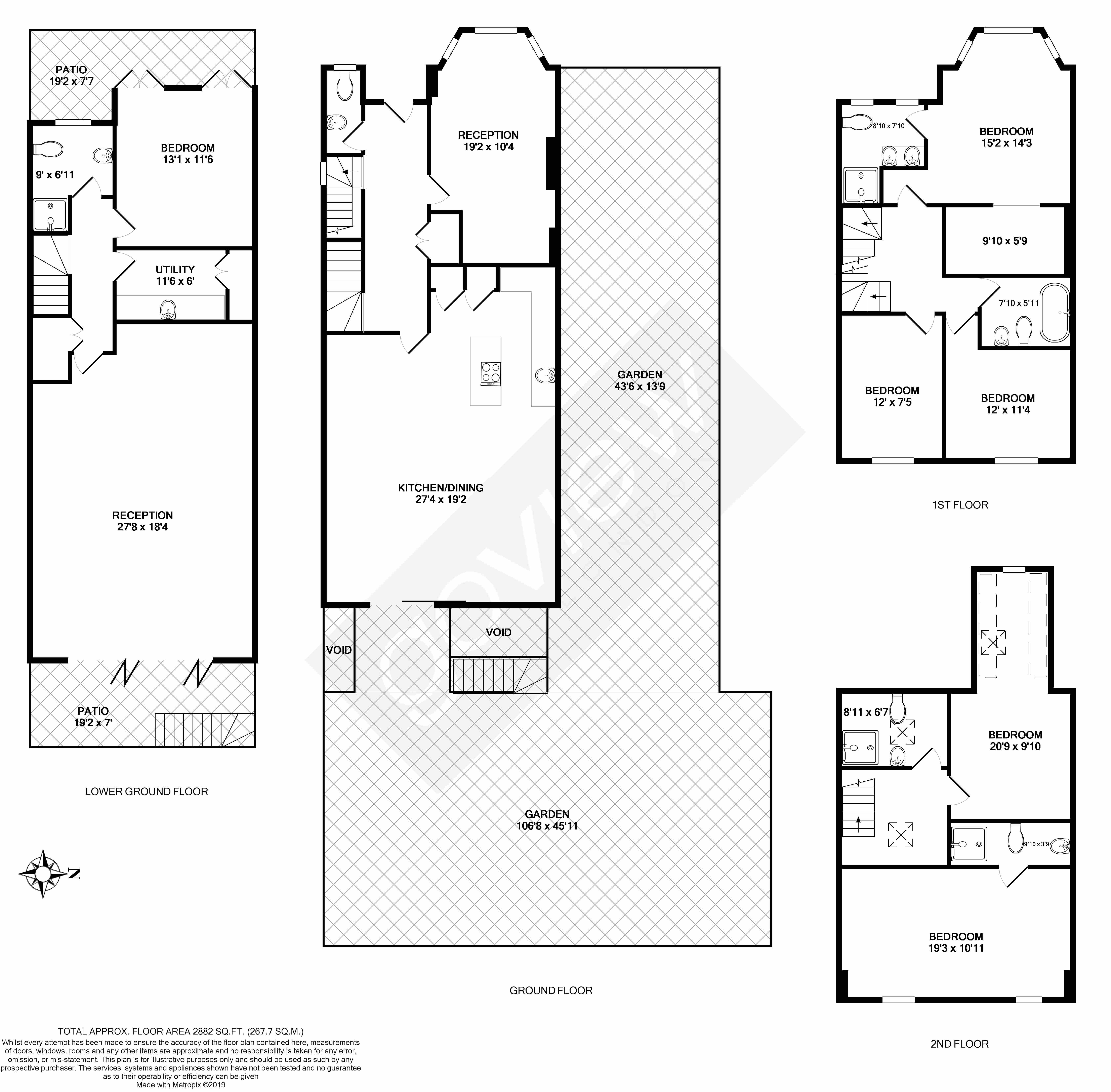 6 Bedrooms Detached house for sale in Ascott Avenue, London W5