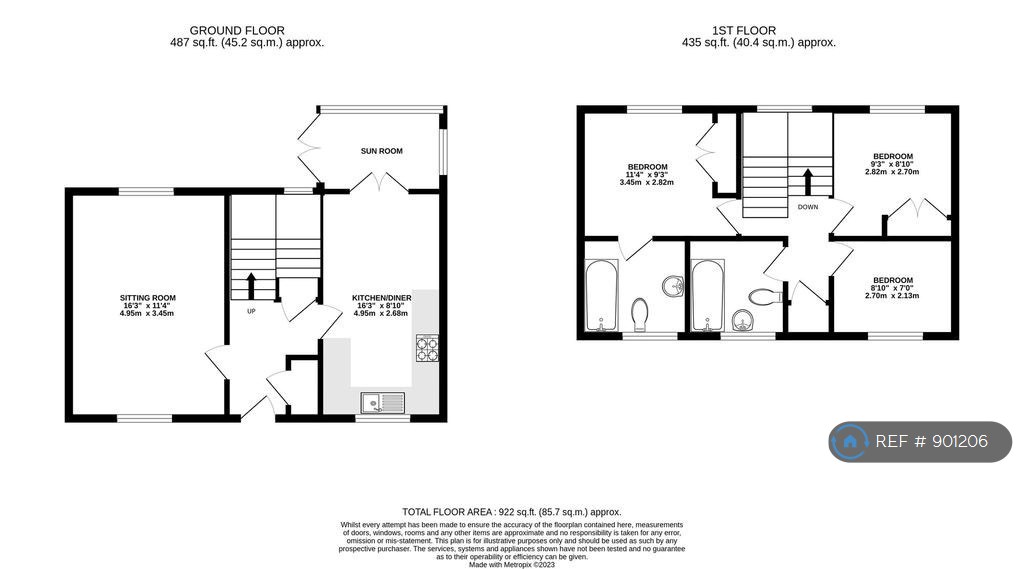 Lady Place, Sutton Courtenay, Abingdon floorplan