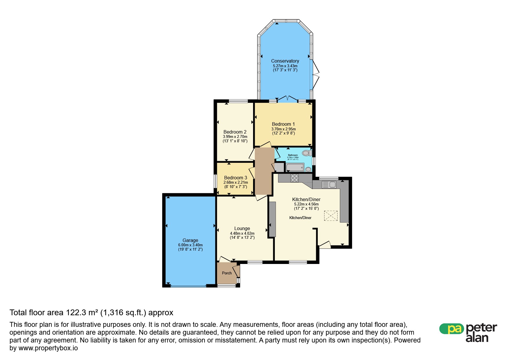 10, Osprey Close, NEATH floorplan
