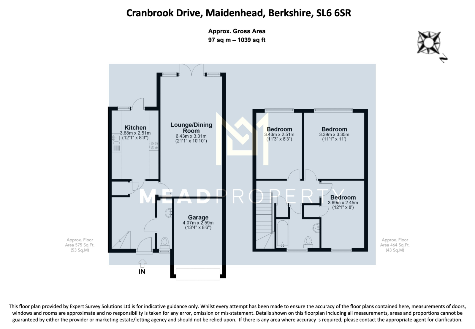 101 Cranbrook Drive, Maidenhead floorplan