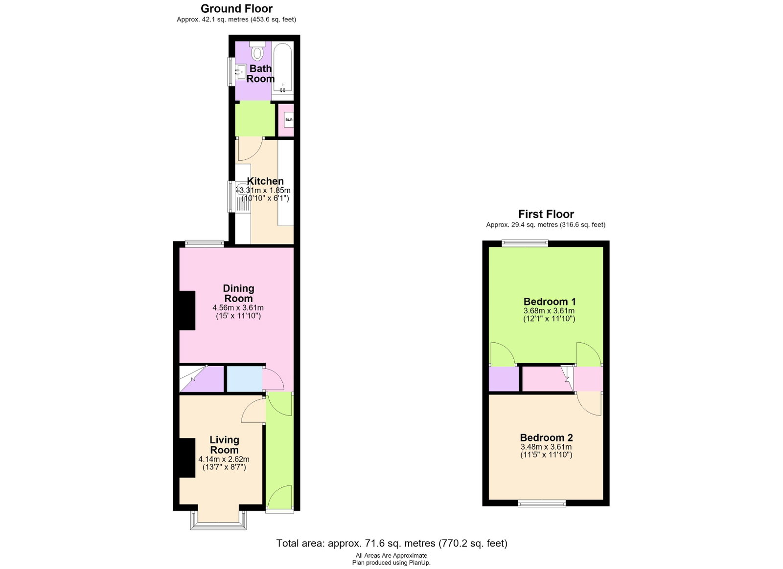 48, Burleigh Road, Pennfields, Wolverhampton floorplan