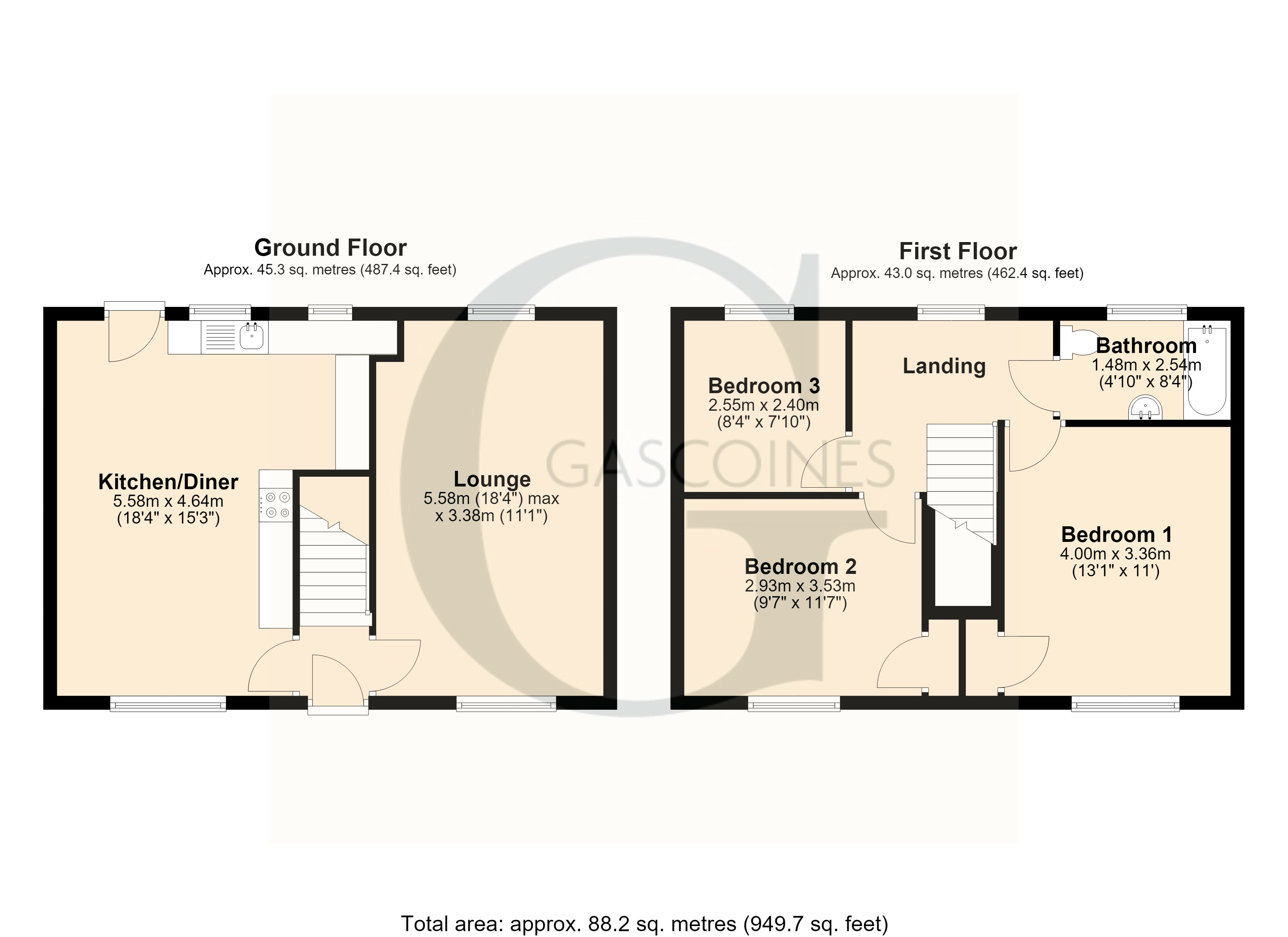 16, Main Street, Mansfield floorplan