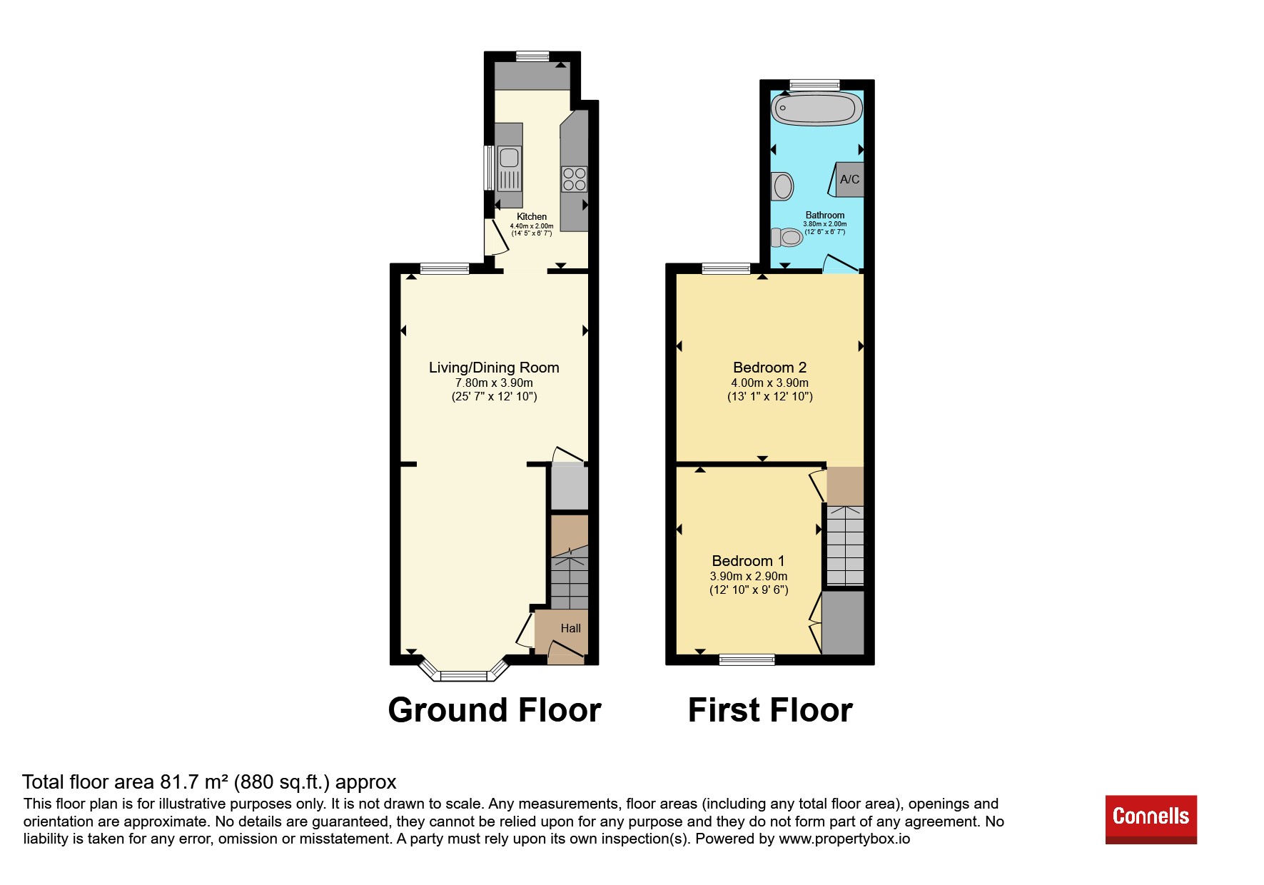 5, Hampton Street, Hereford floorplan