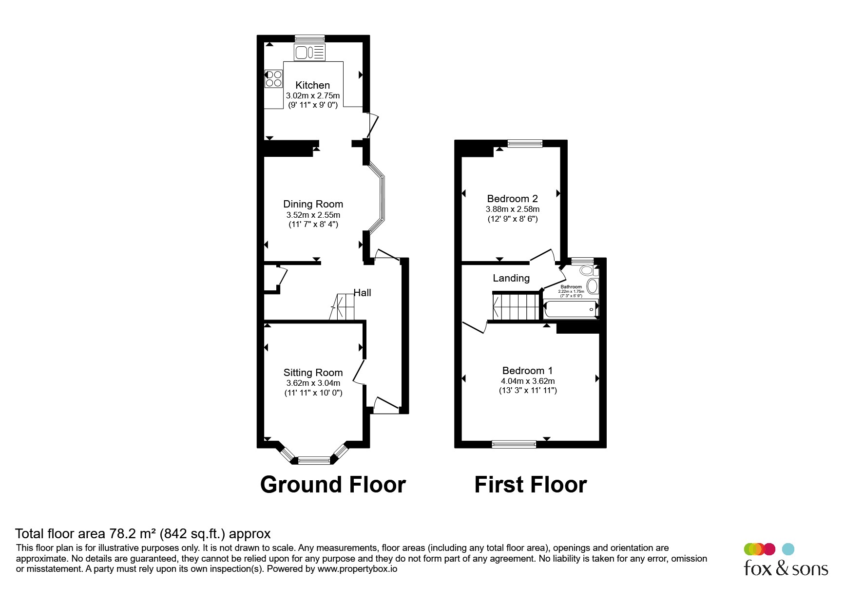 22, Dartmouth Road, Portsmouth floorplan