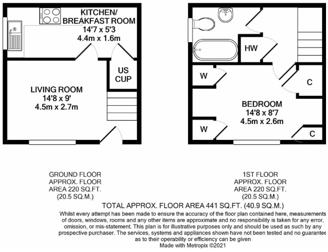 14, Churchfields, Surrey floorplan