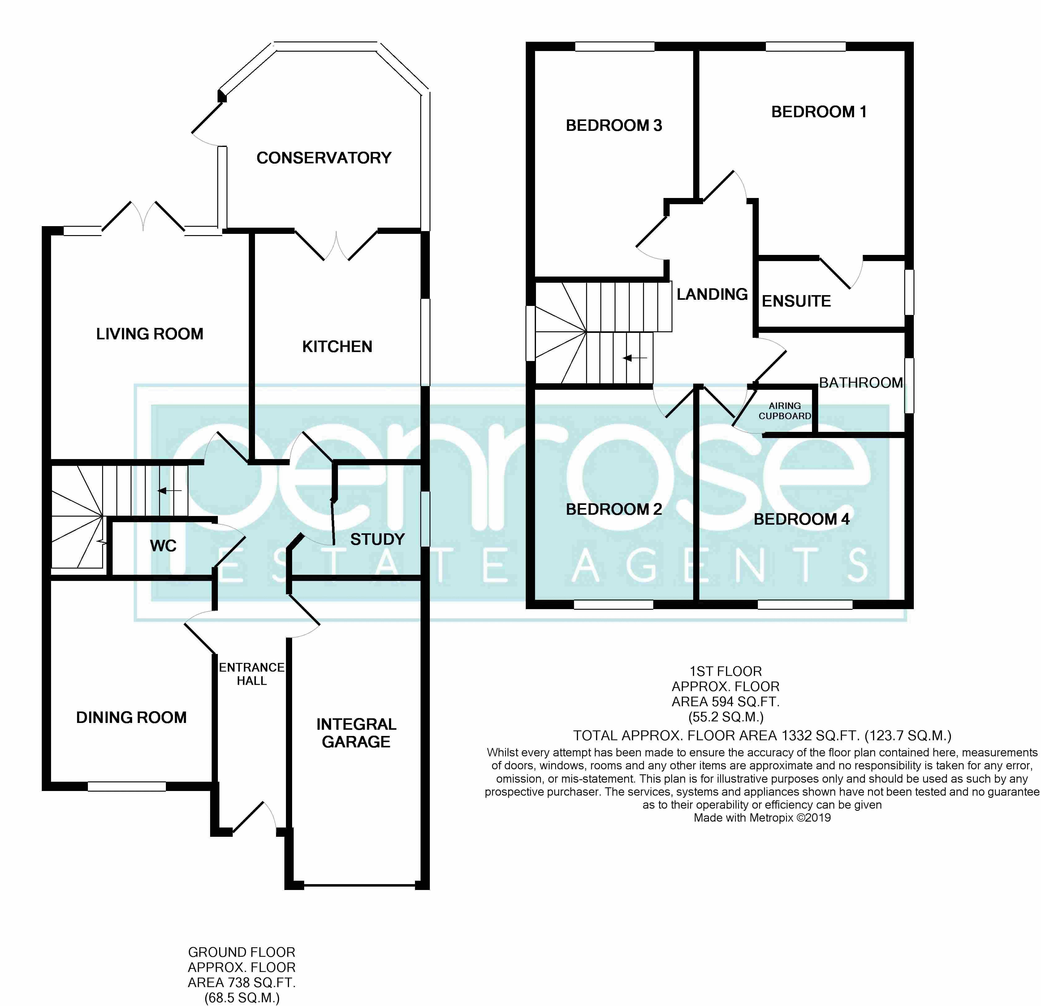 4 Bedrooms Detached house for sale in Sowerby Avenue, Luton LU2